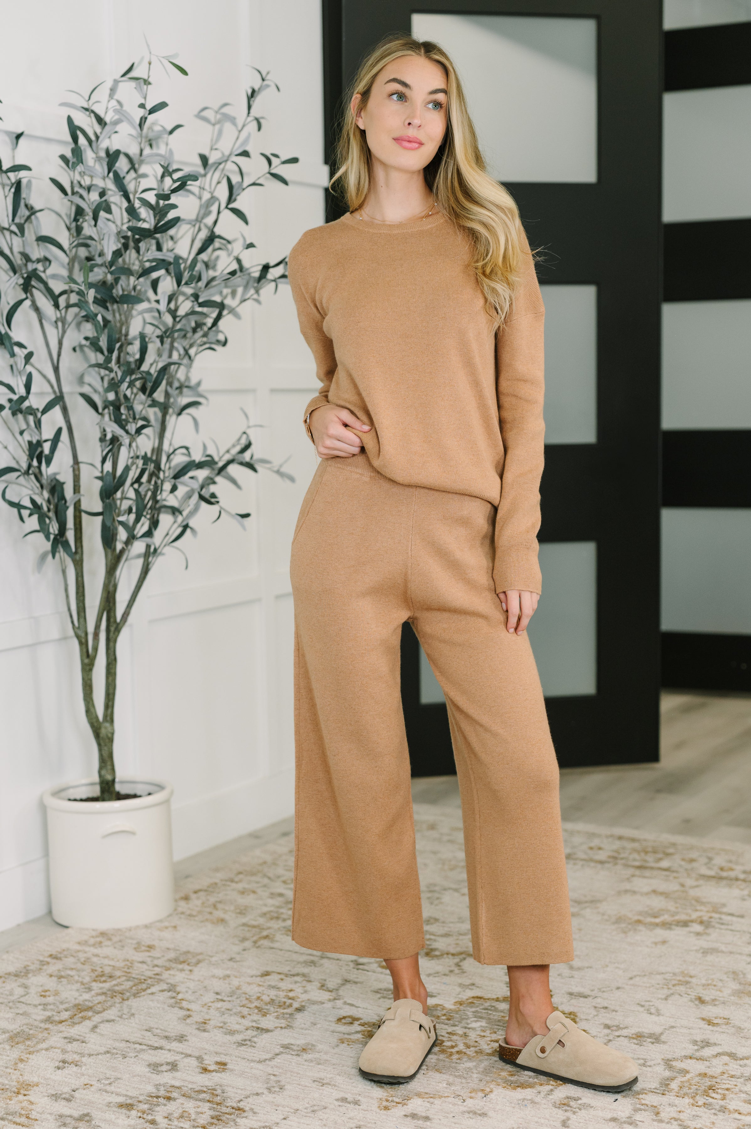 Clove Culotte Pants • Camel