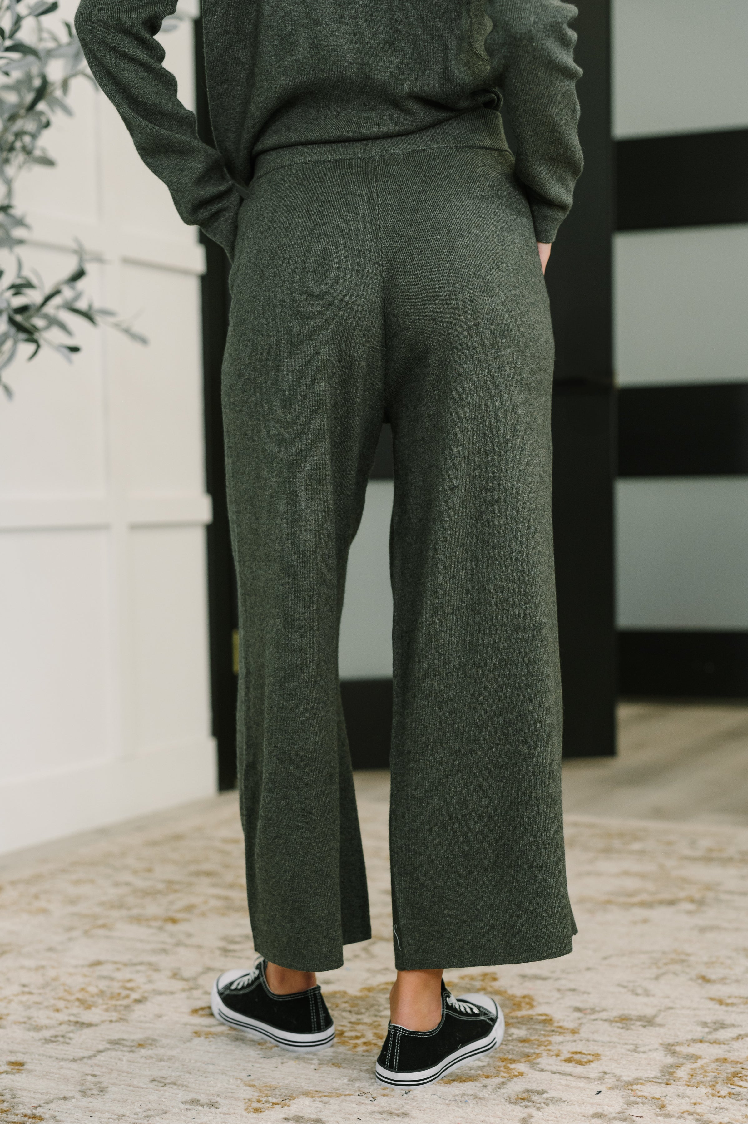 Clove Culotte Pants • Moss