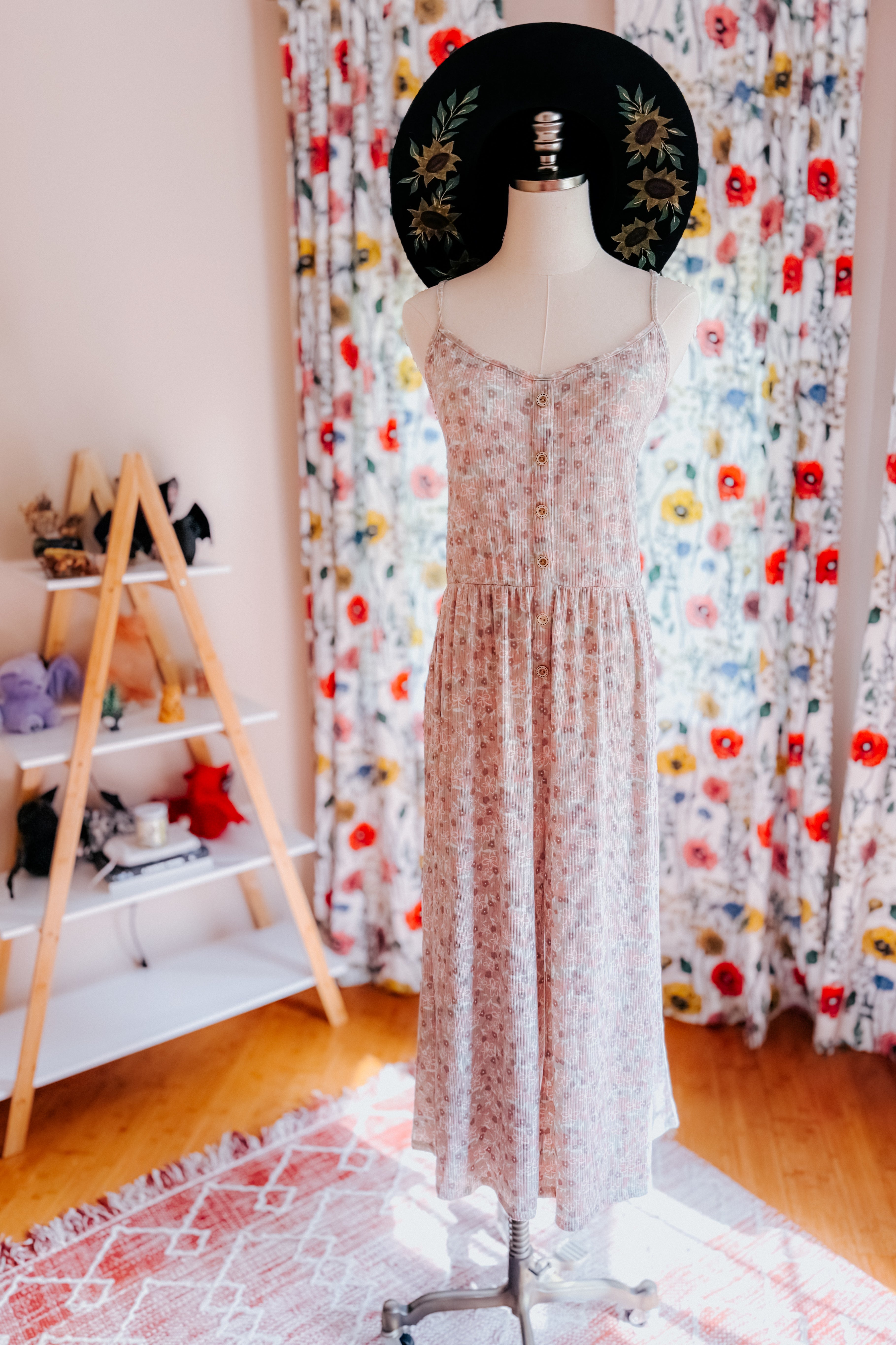 Lucky In Love Floral Jumpsuit