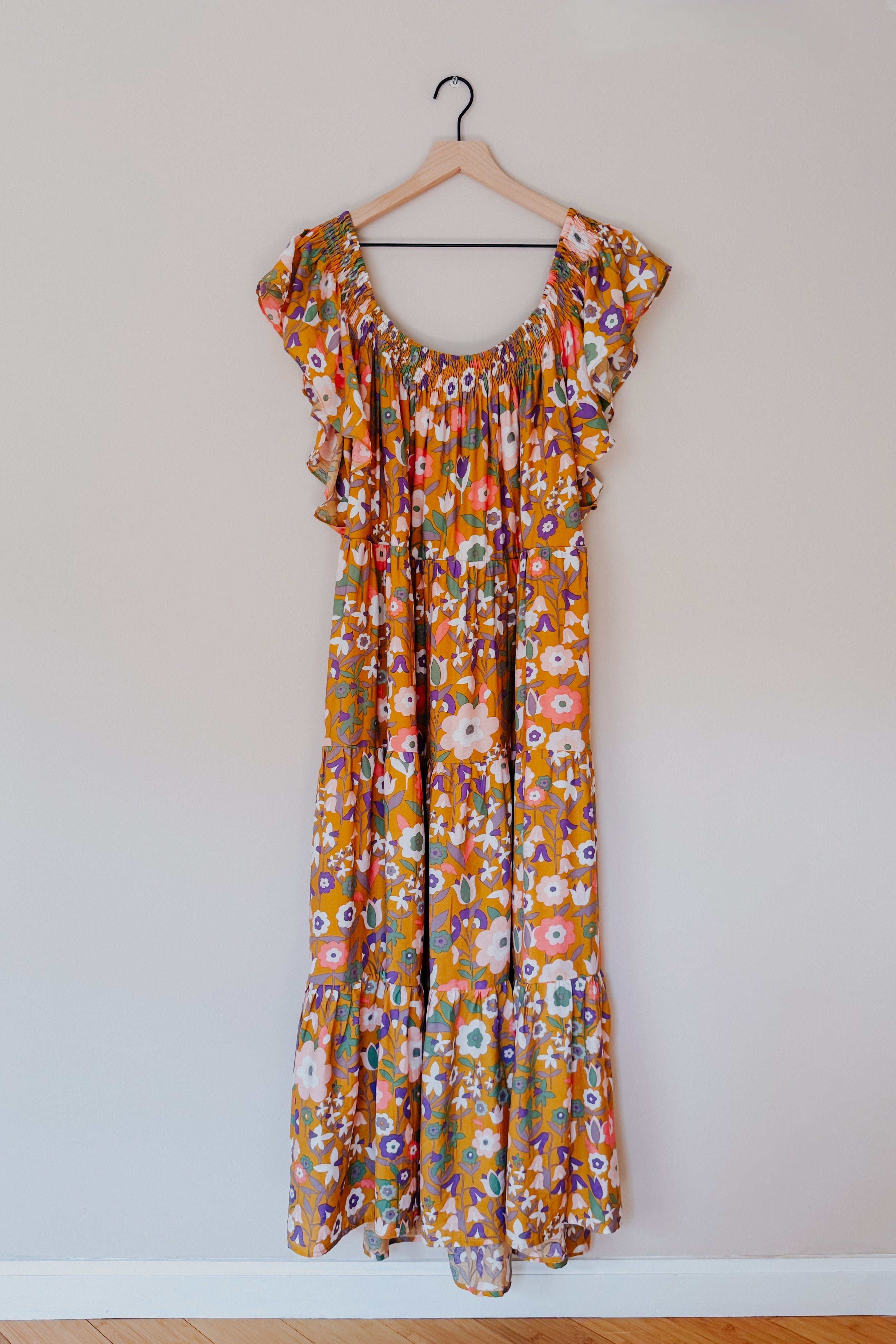 I Done It Good Flutter Sleeve Dress
