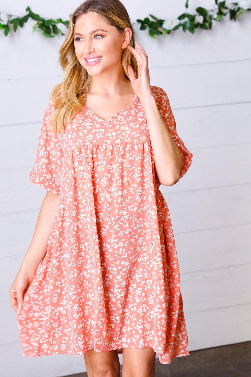 Well This Is Love Floral Dolman Dress