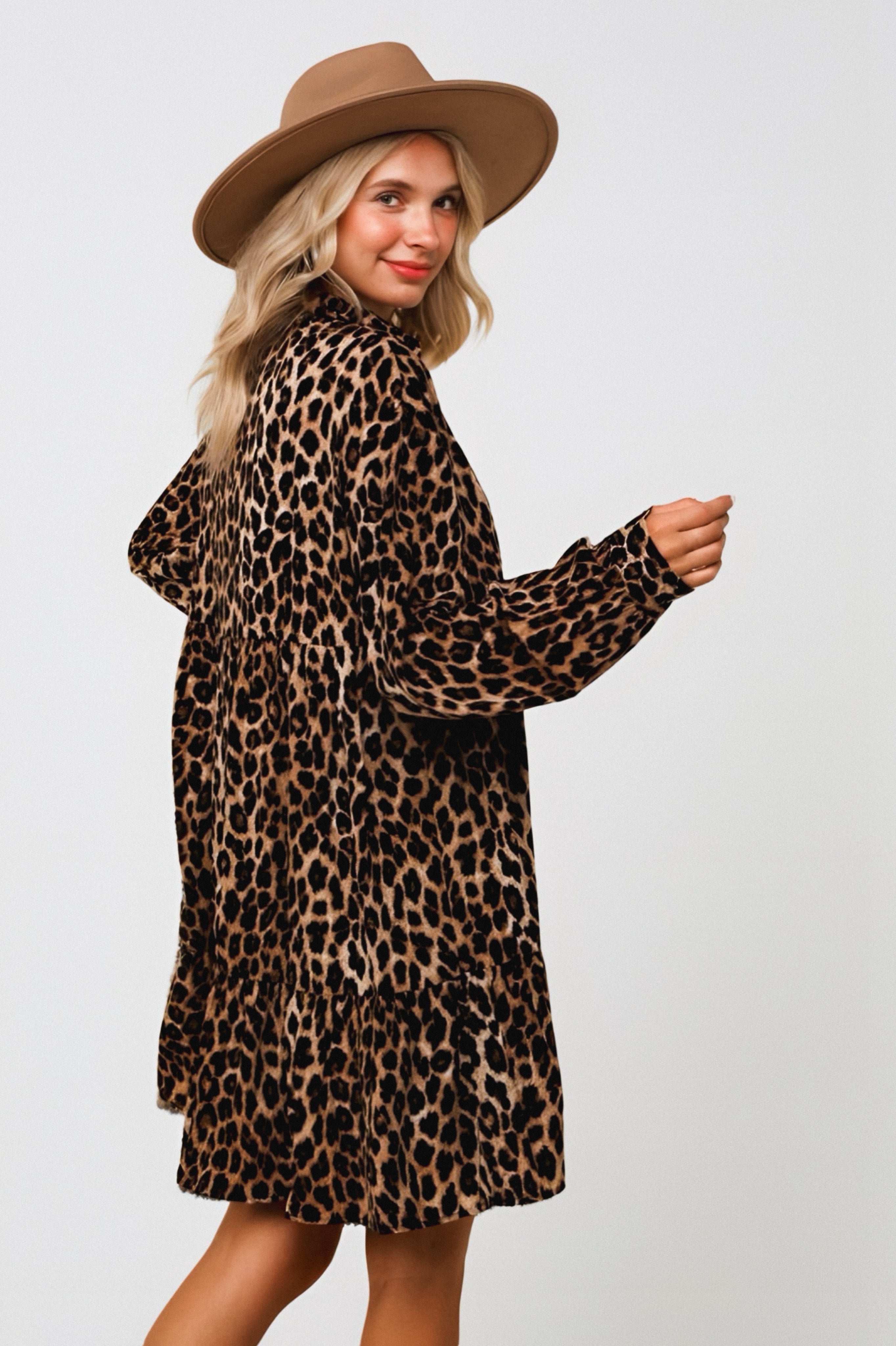 Untamed Beauty Leopard Dress