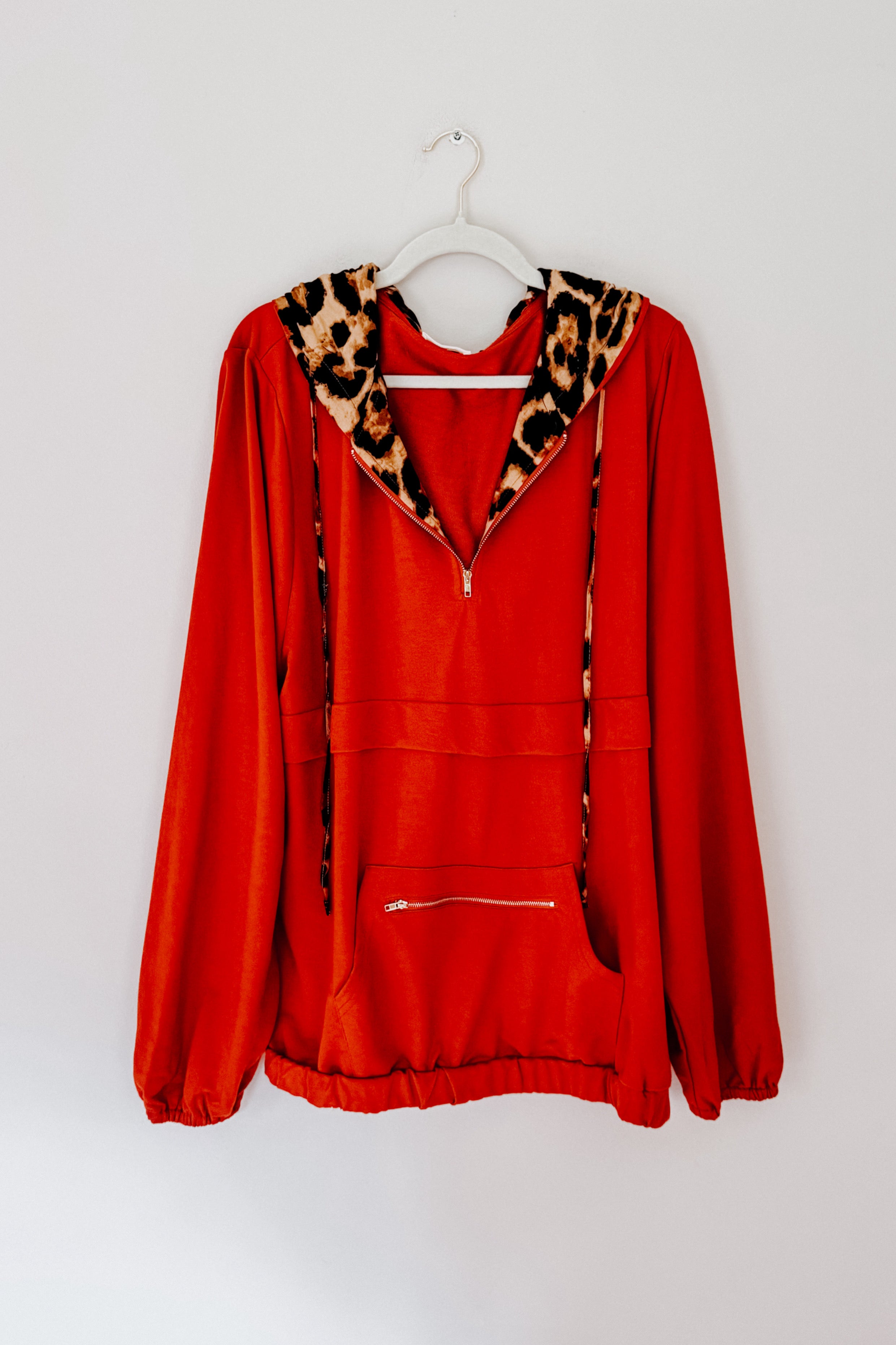 Bold Moves Peekaboo Leopard Pullover