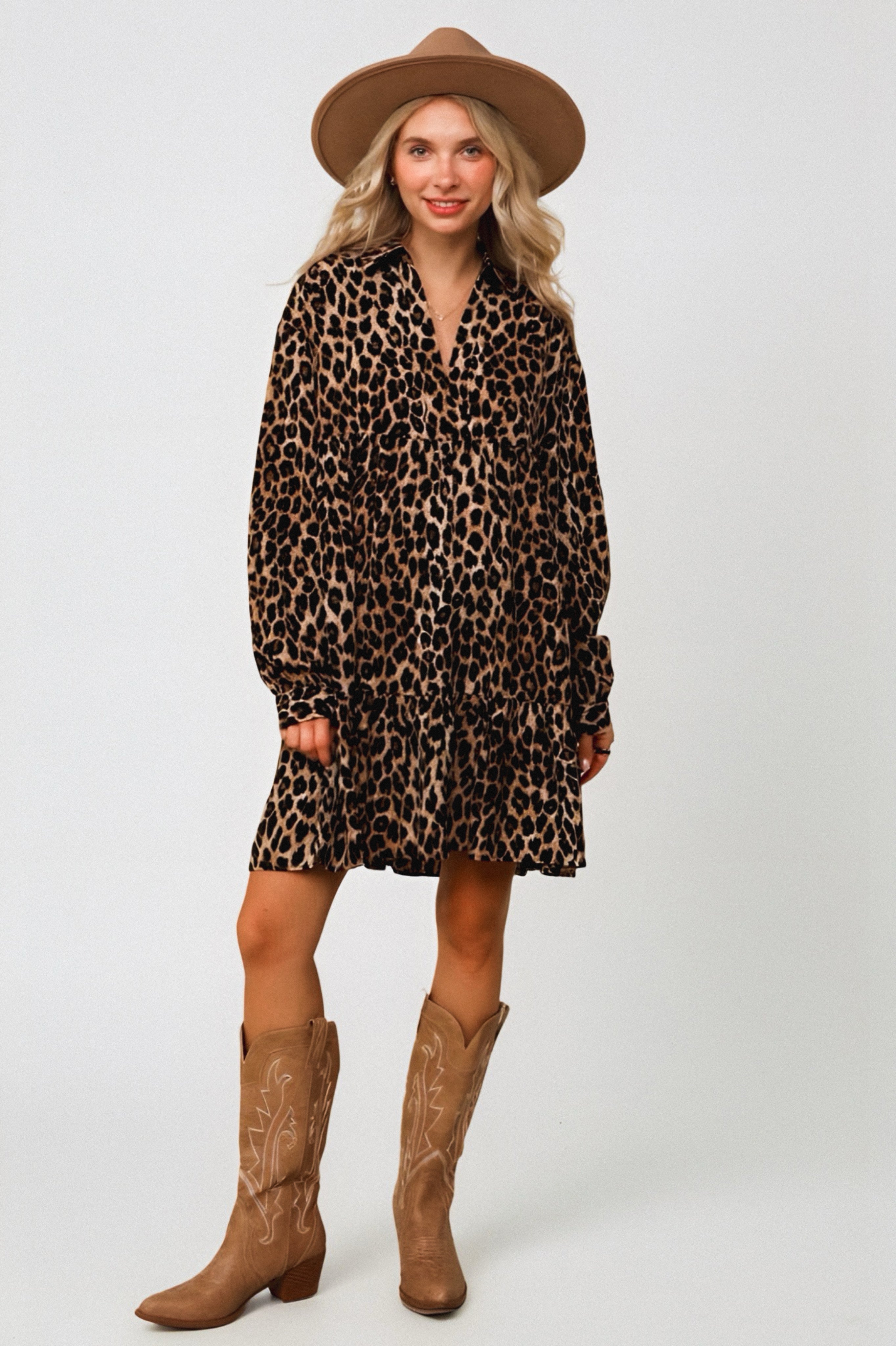 Untamed Beauty Leopard Dress