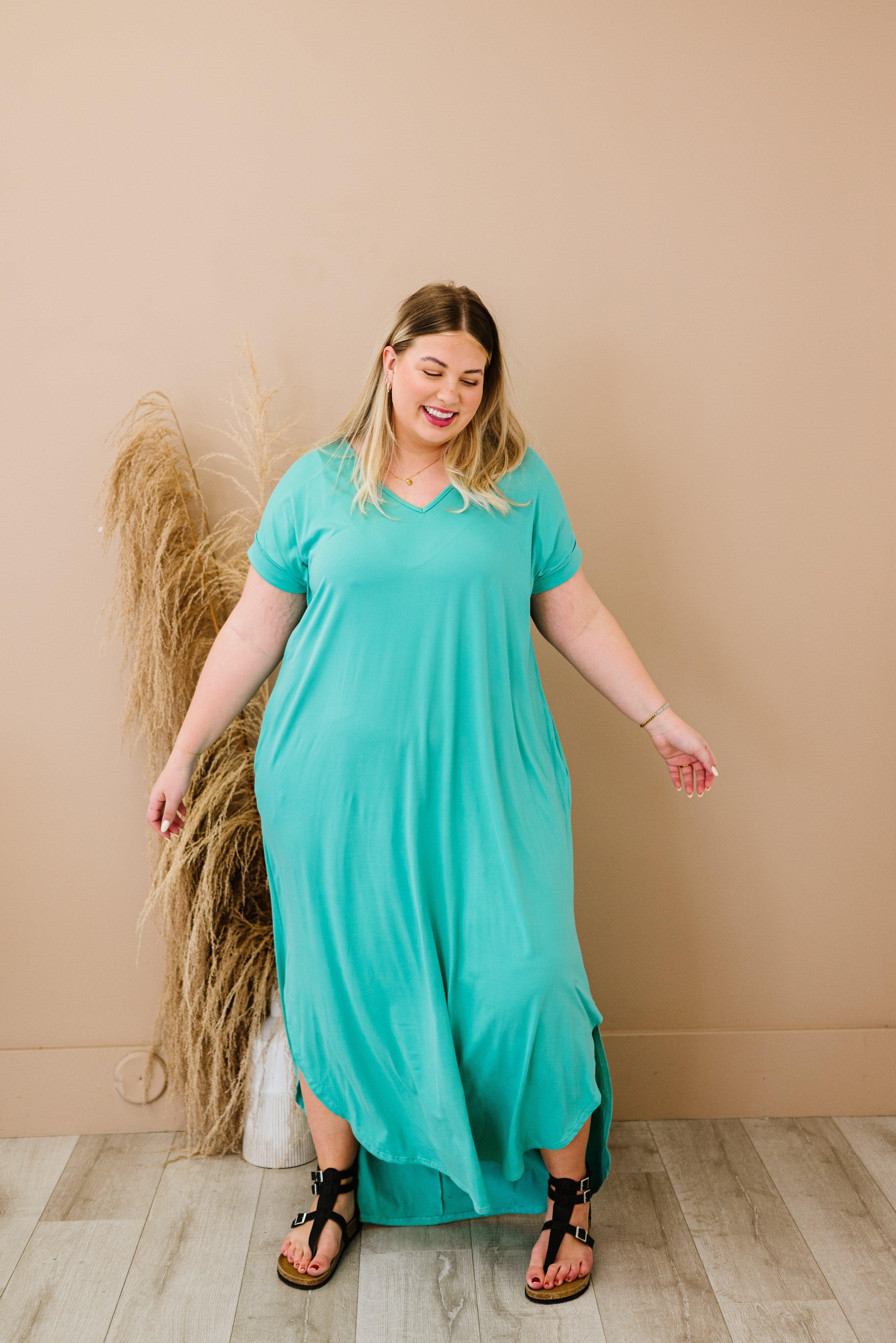 Extraordinary Life Maxi Dress • Mint - Atomic Wildflower