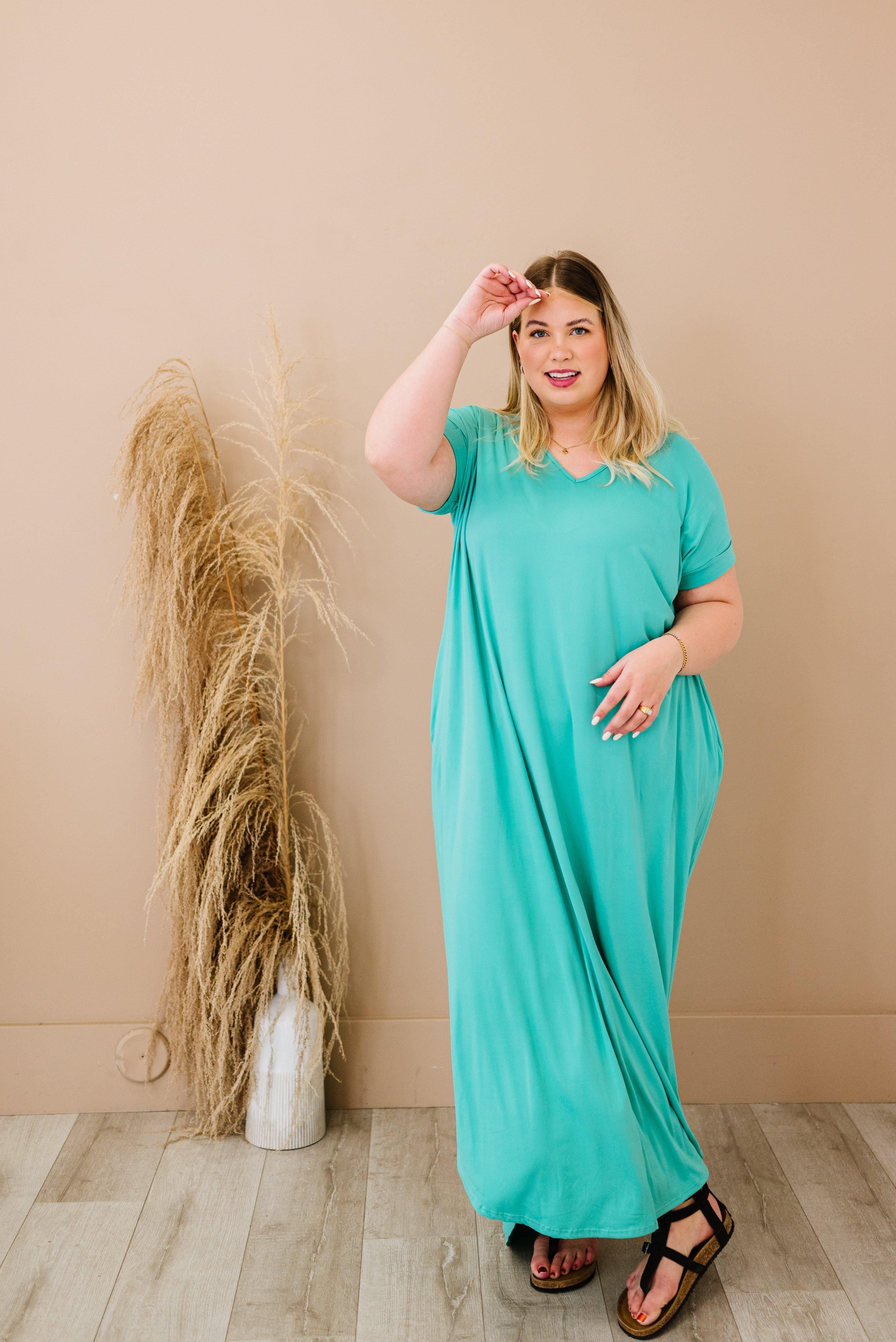 Extraordinary Life Maxi Dress • Mint - Atomic Wildflower