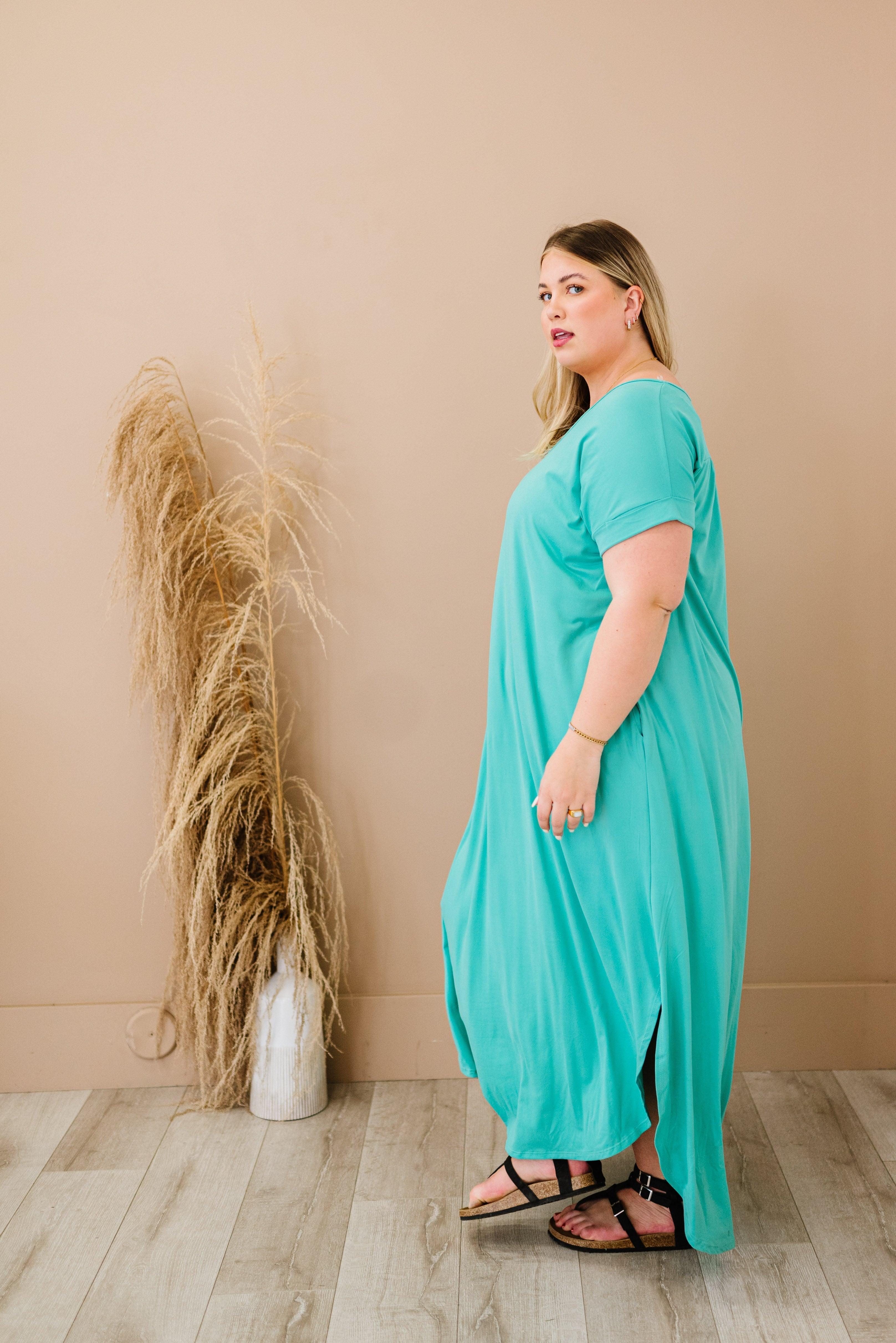 Extraordinary Life Maxi Dress • Mint - Atomic Wildflower