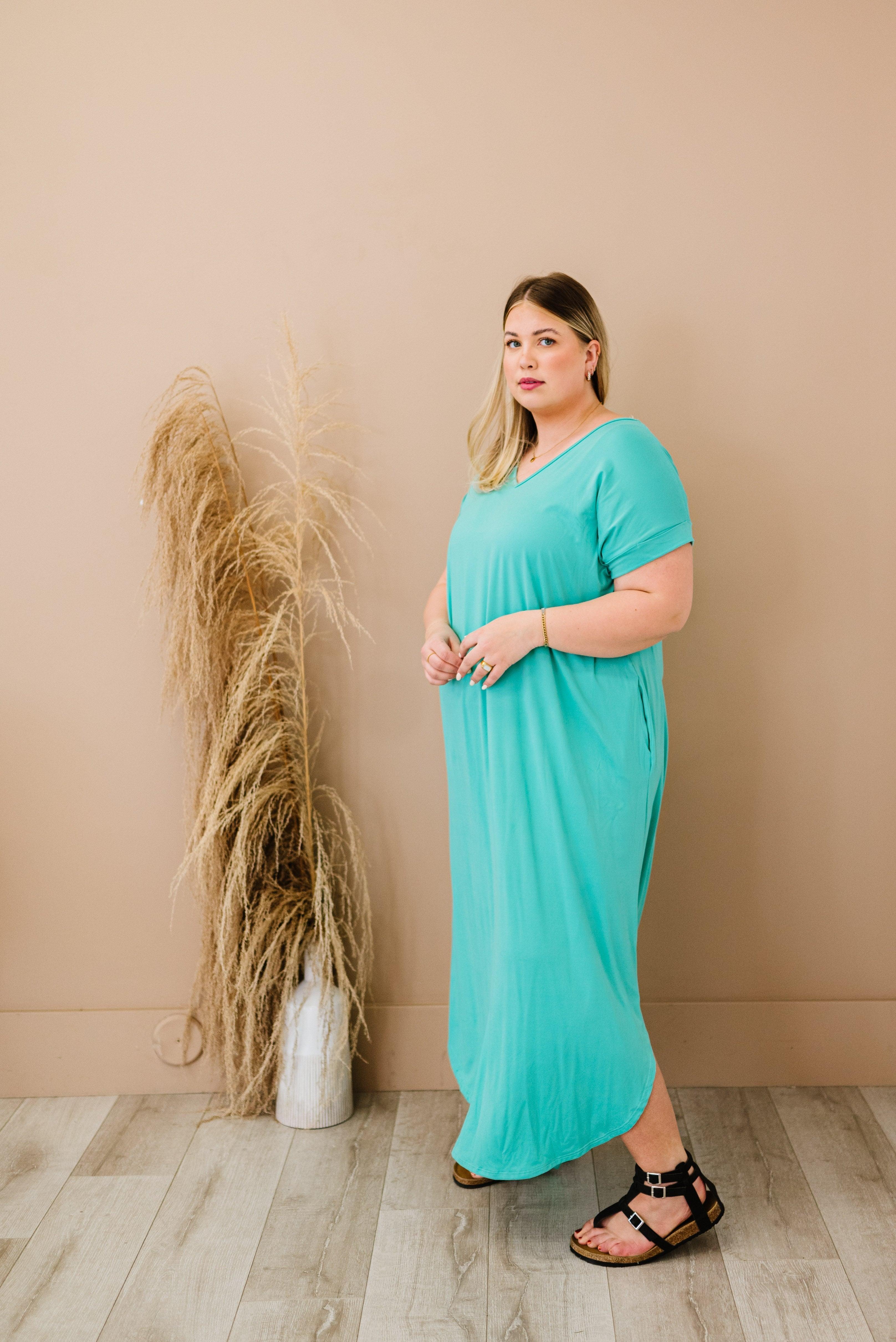 Extraordinary Life Maxi Dress • Mint - Atomic Wildflower