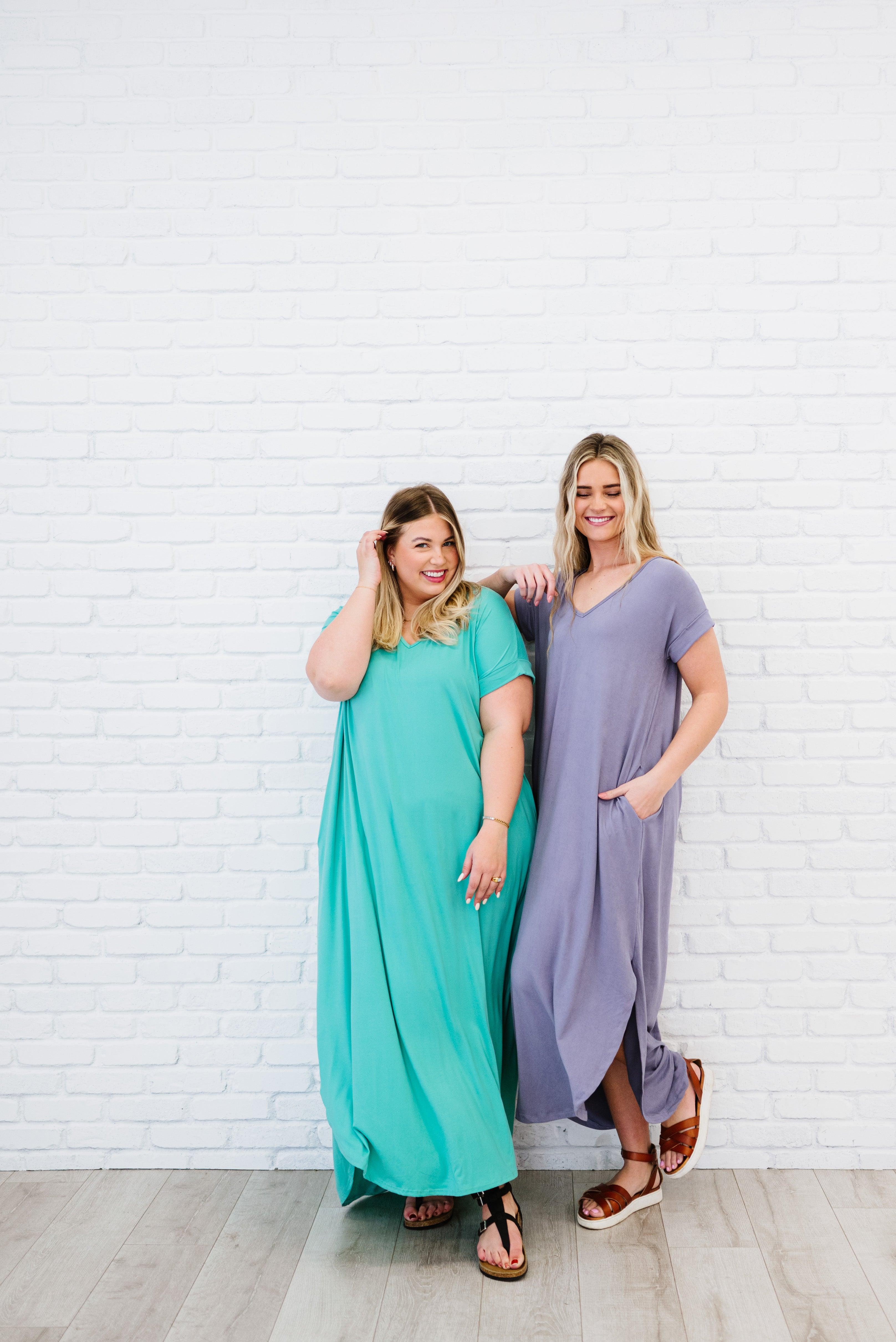 Extraordinary Life Maxi Dress • Mint - Atomic Wildflower
