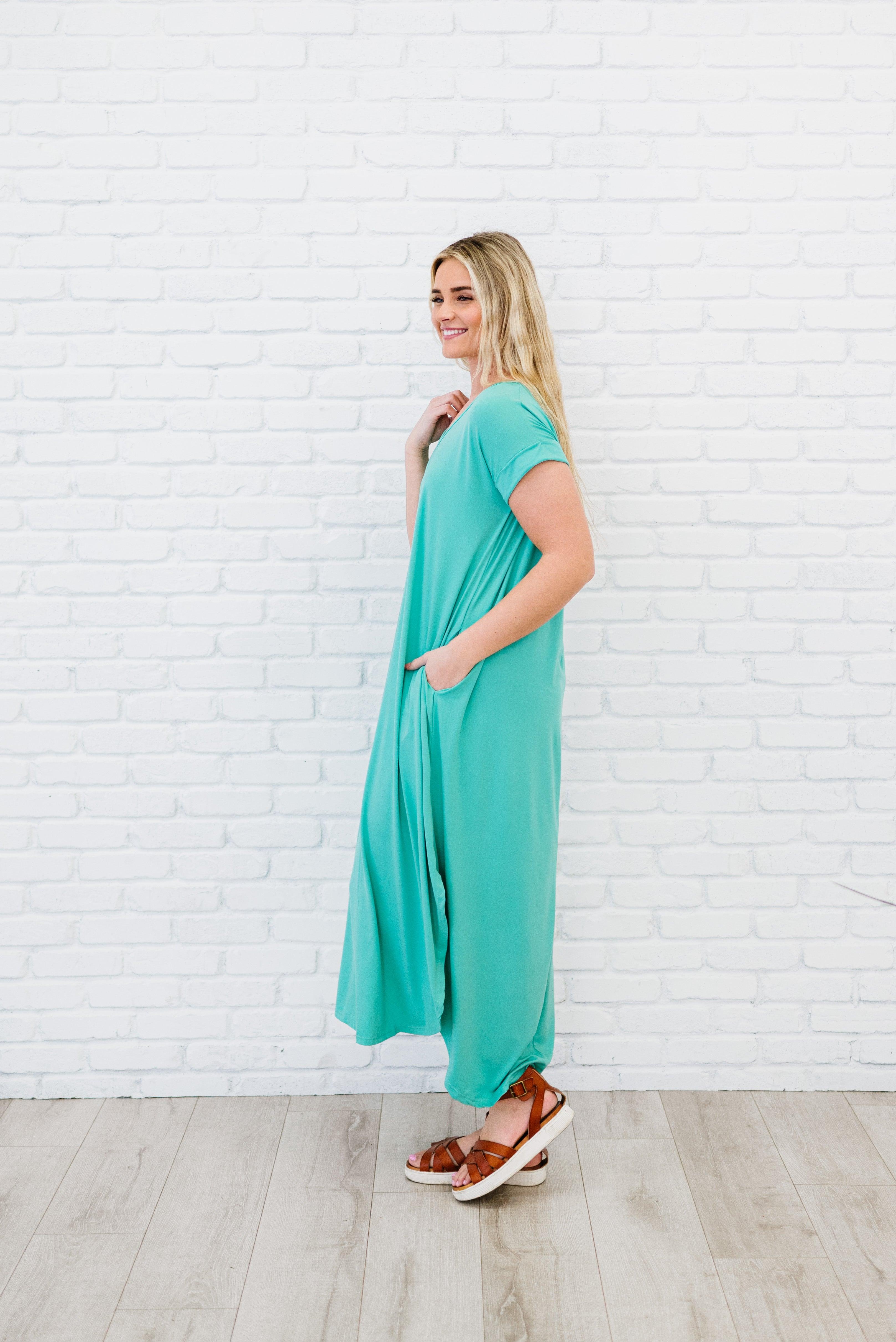 Extraordinary Life Maxi Dress • Mint - Atomic Wildflower
