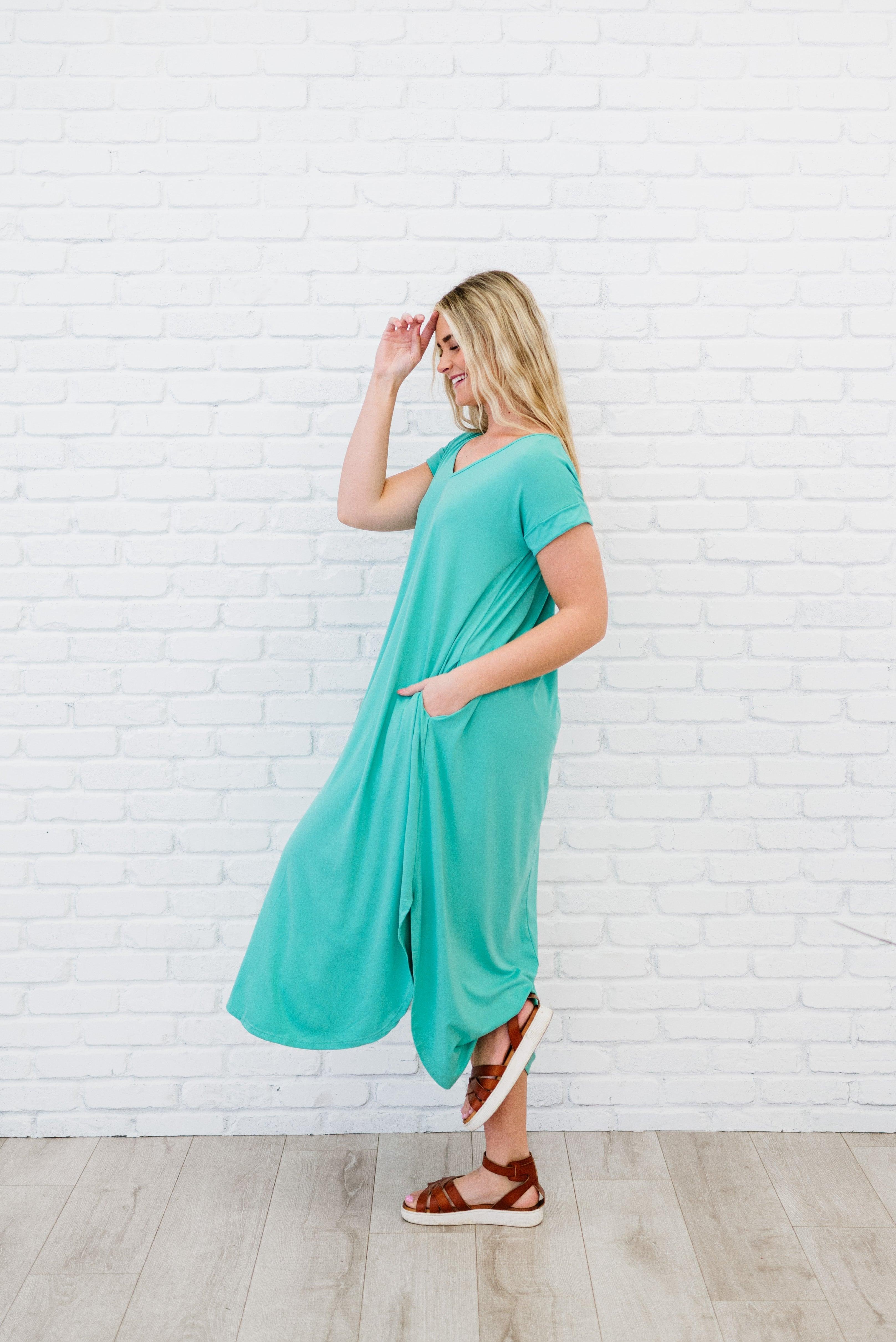Extraordinary Life Maxi Dress • Mint - Atomic Wildflower