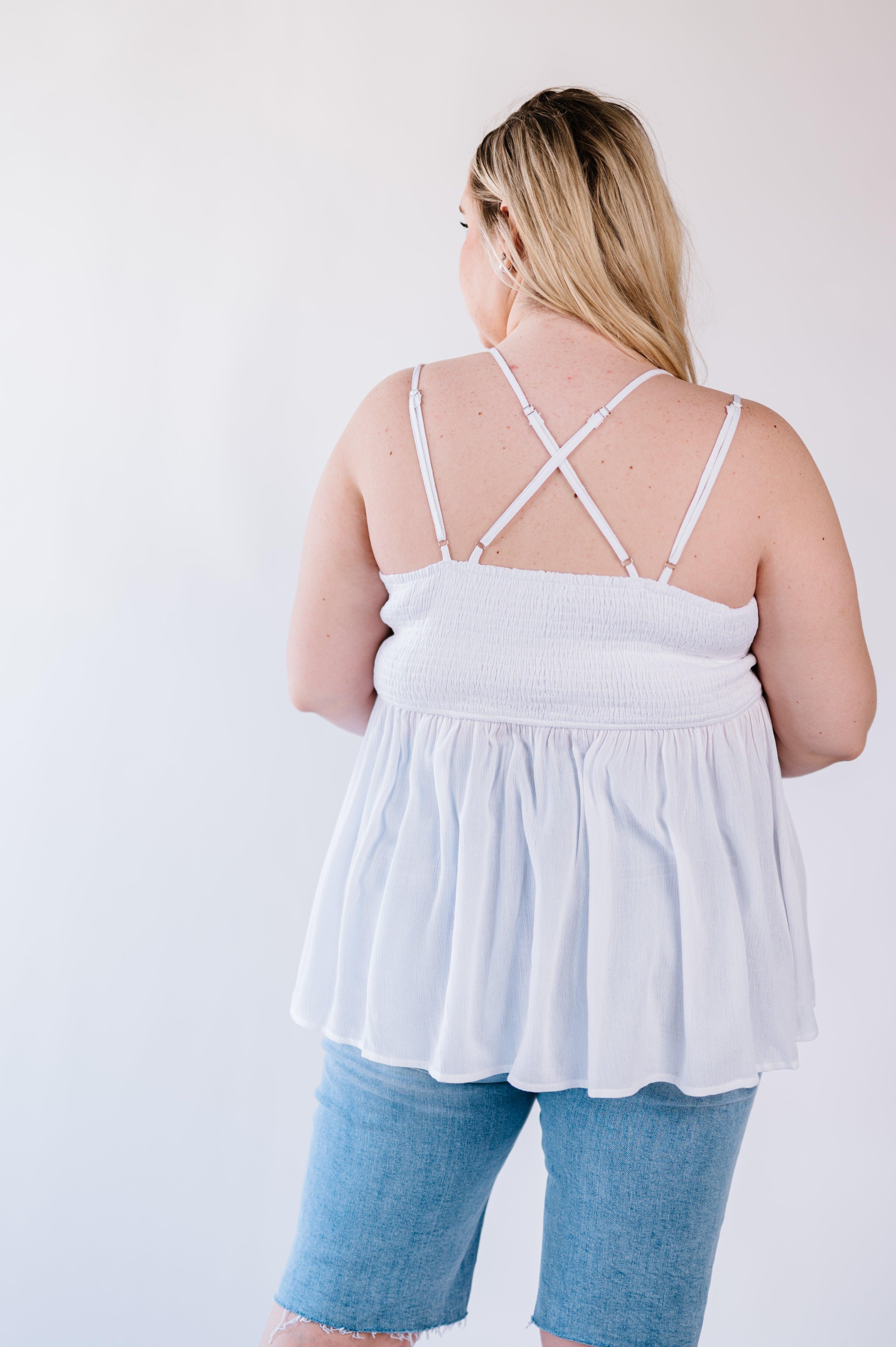 Grace Lace Tank Top - Atomic Wildflower
