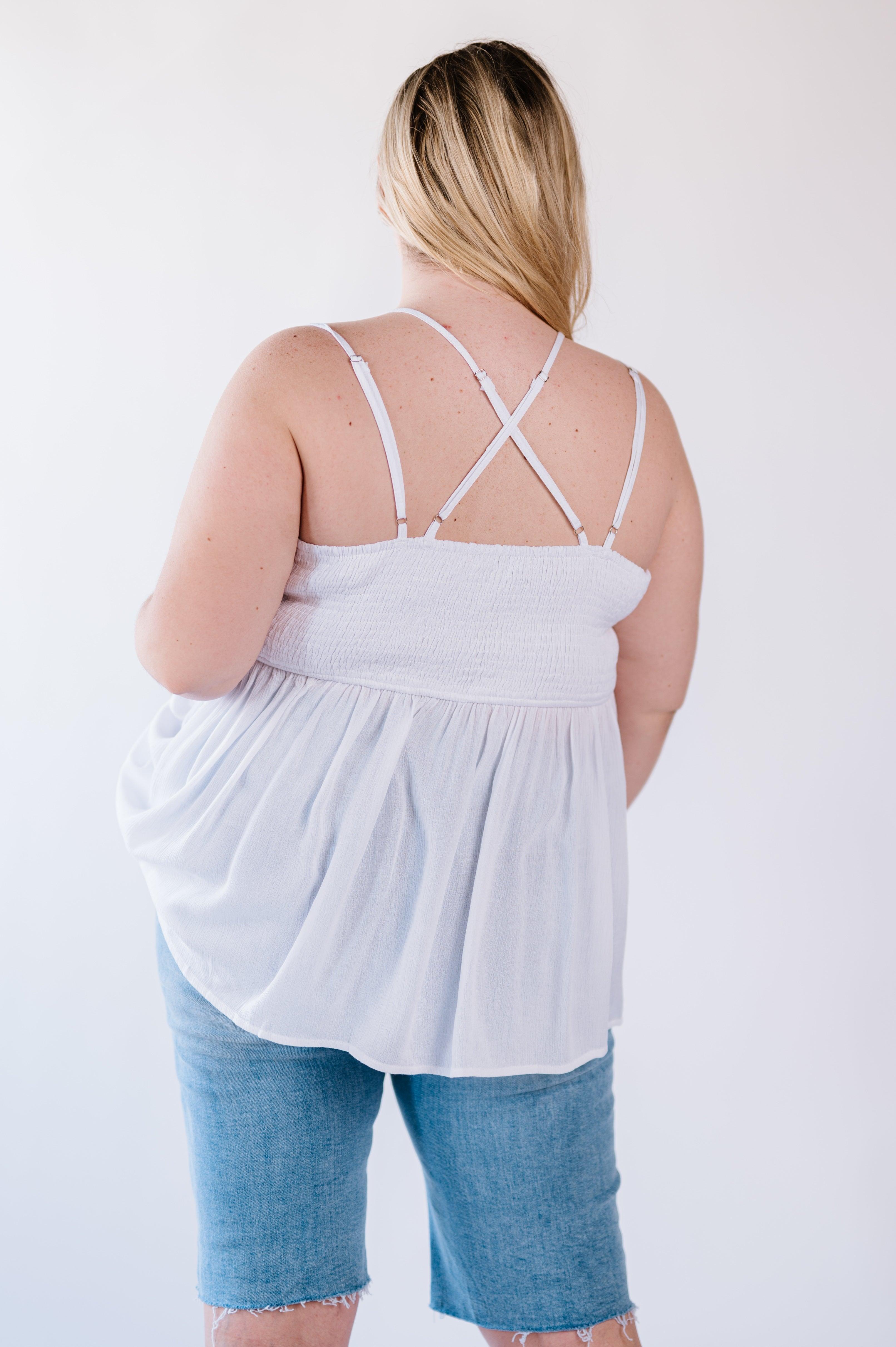 Grace Lace Tank Top - Atomic Wildflower