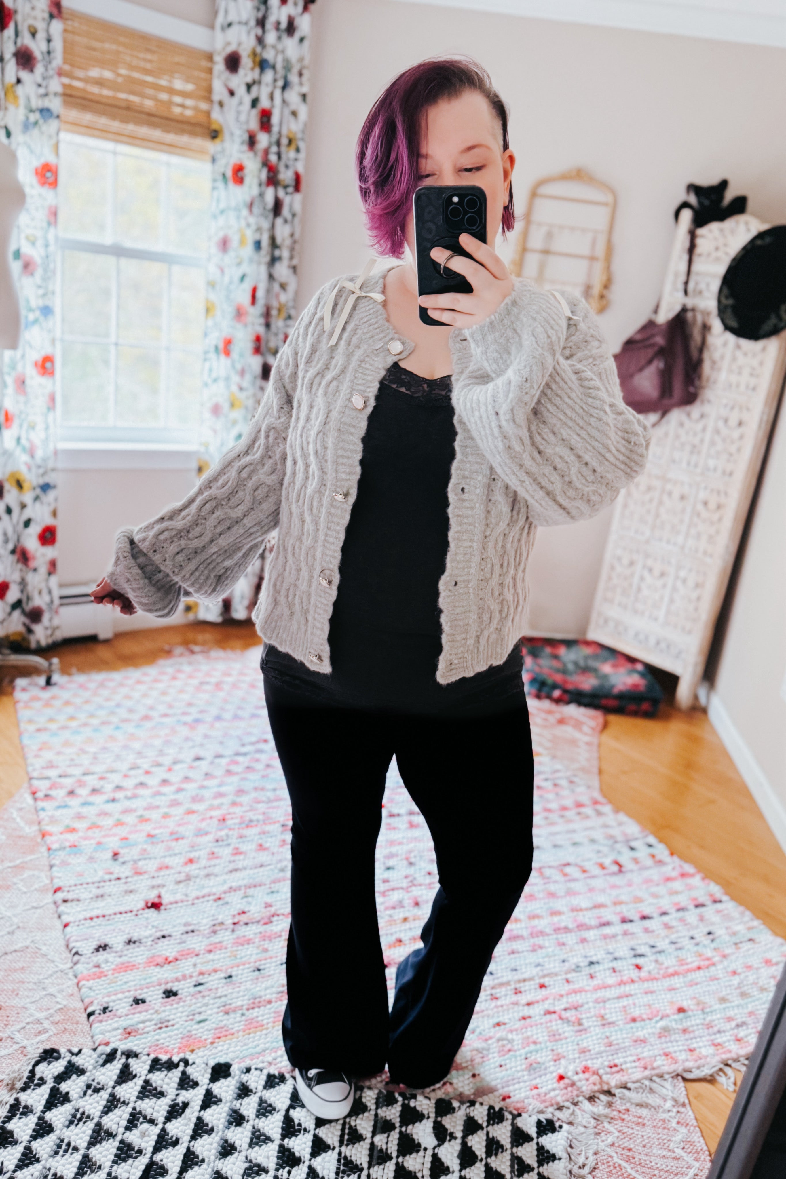 Winter Belle Button Down Sweater