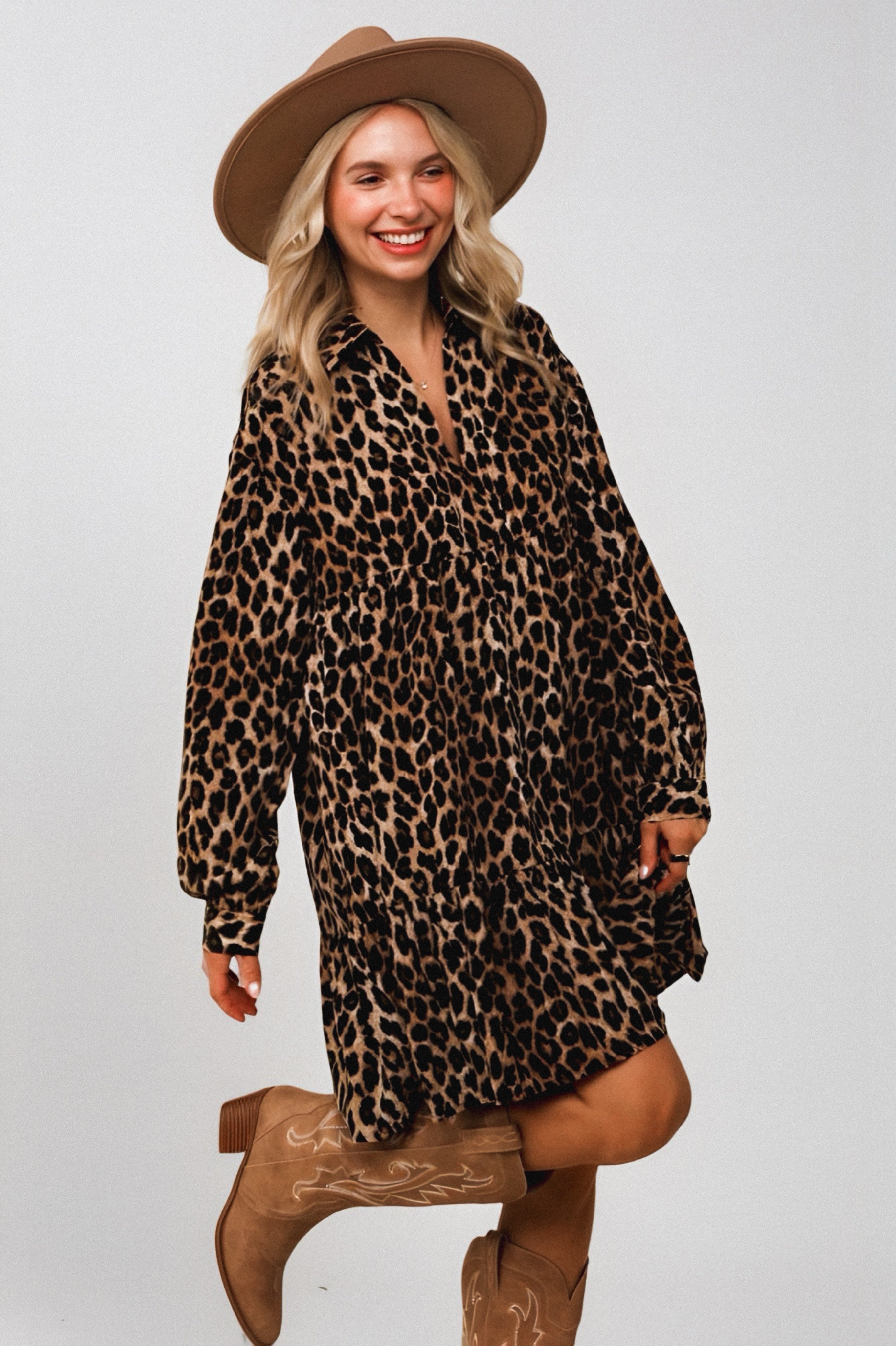 Untamed Beauty Leopard Dress