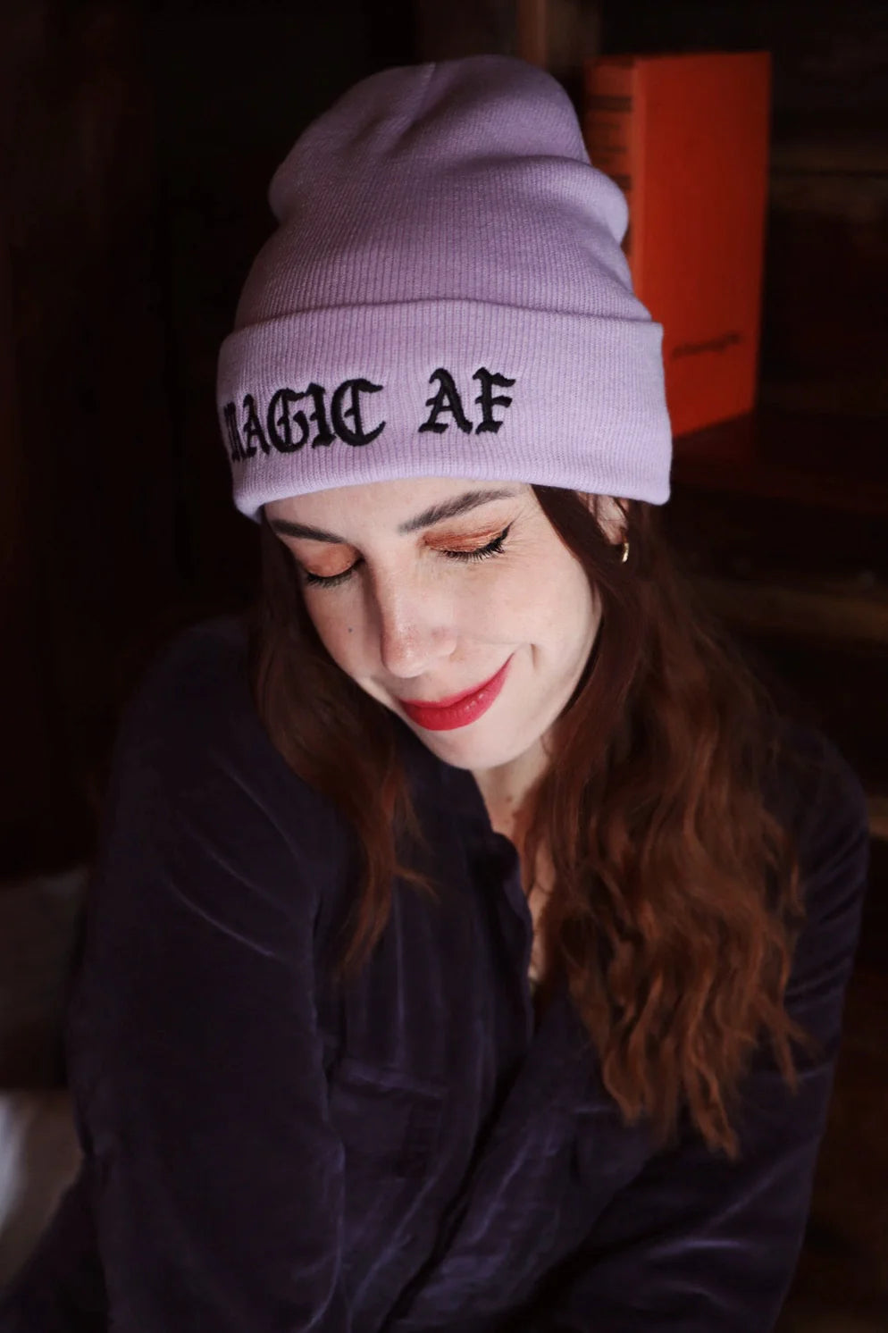 Magic AF Lavender Beanie
