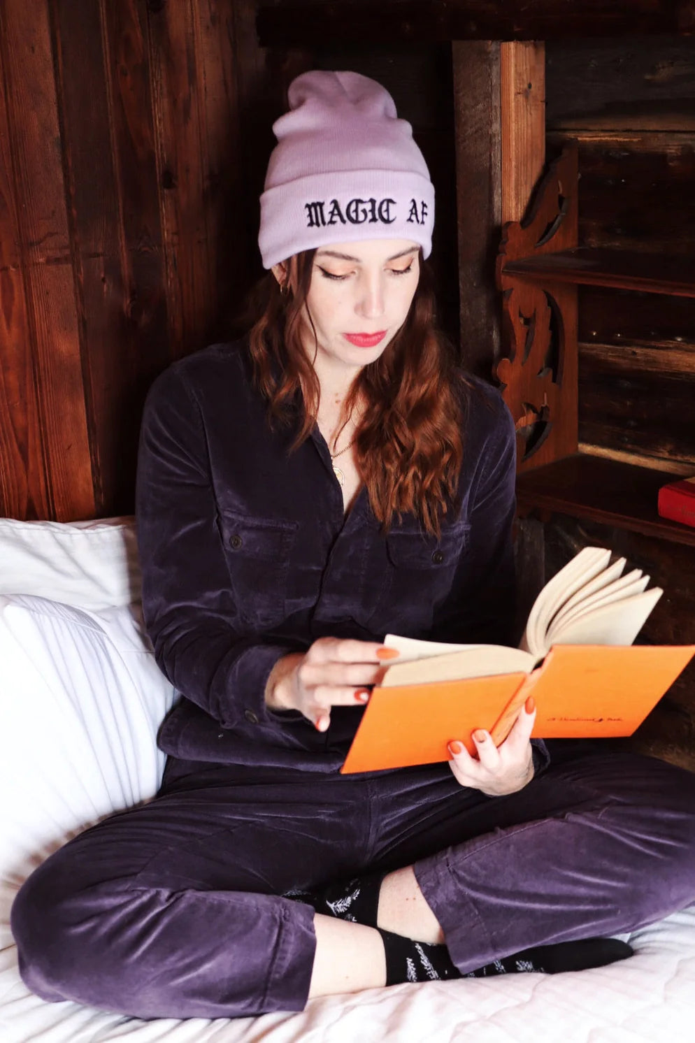 Magic AF Lavender Beanie