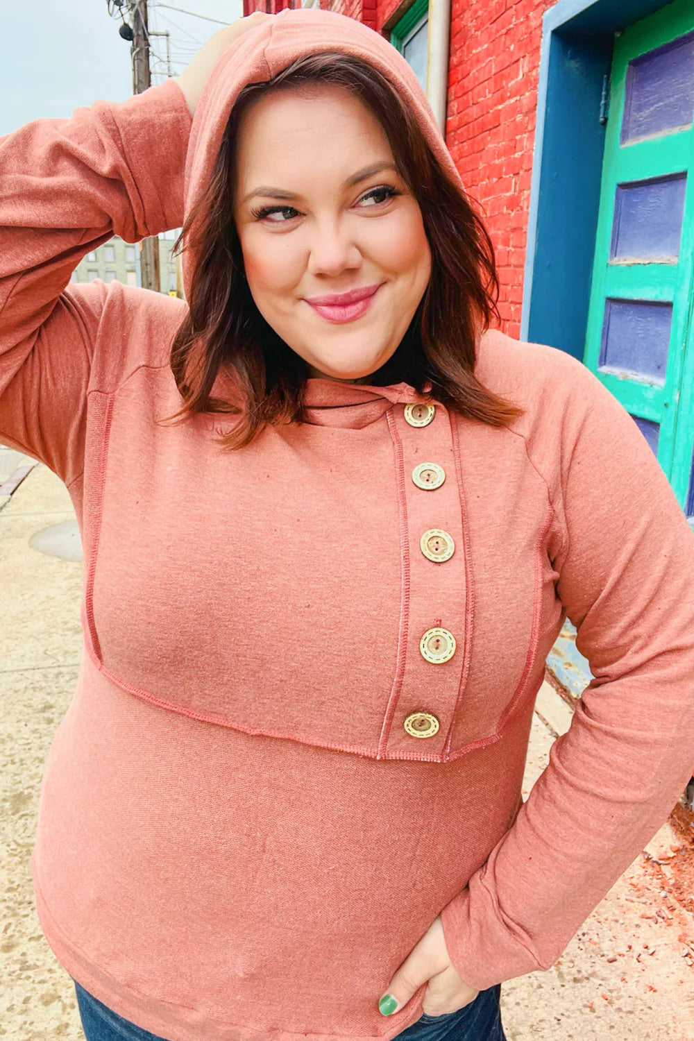 Cozy Up Princess Out Seam Hoodie