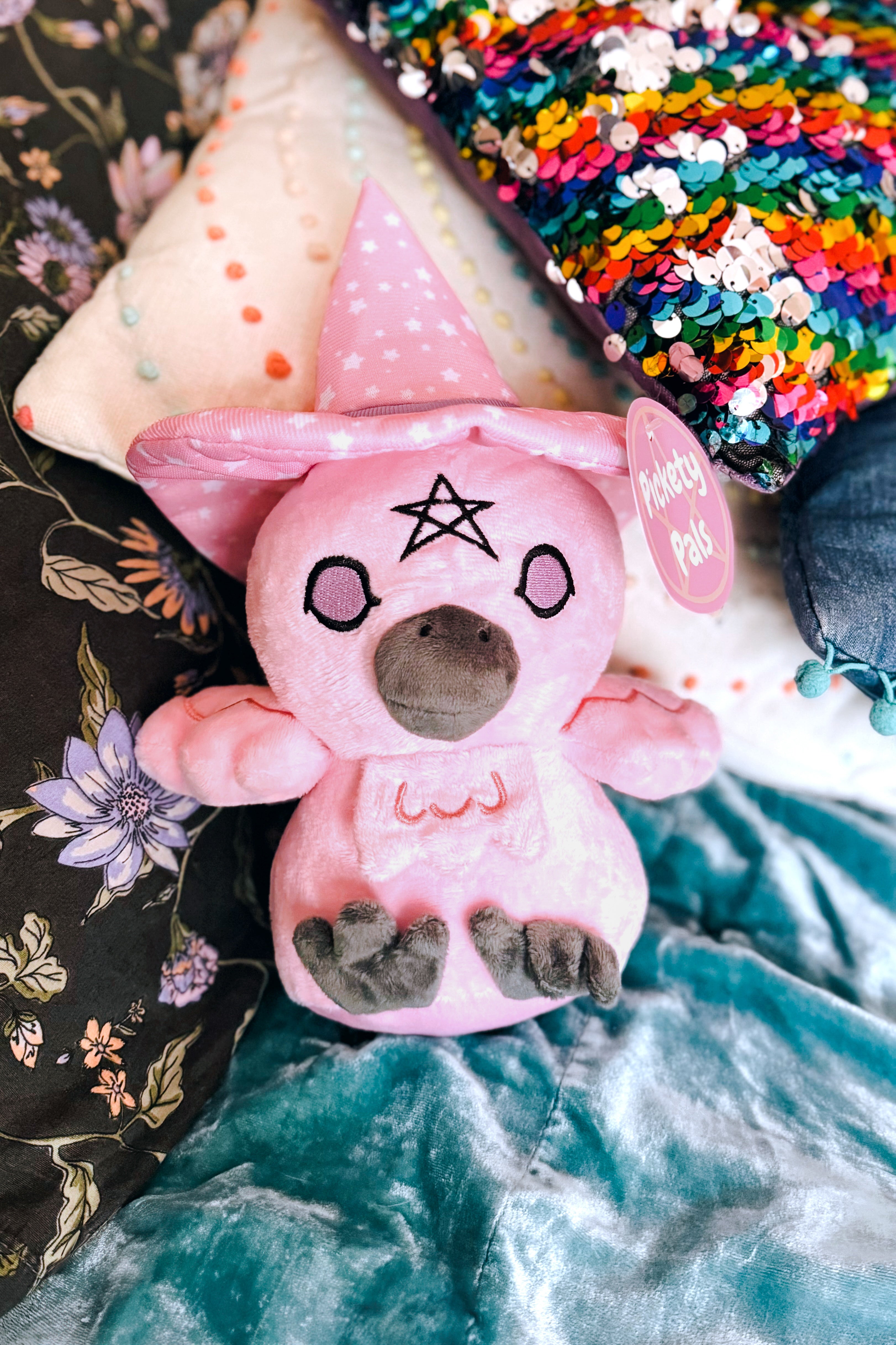 Alice Crowley The Witchy Pink Crow Plushie