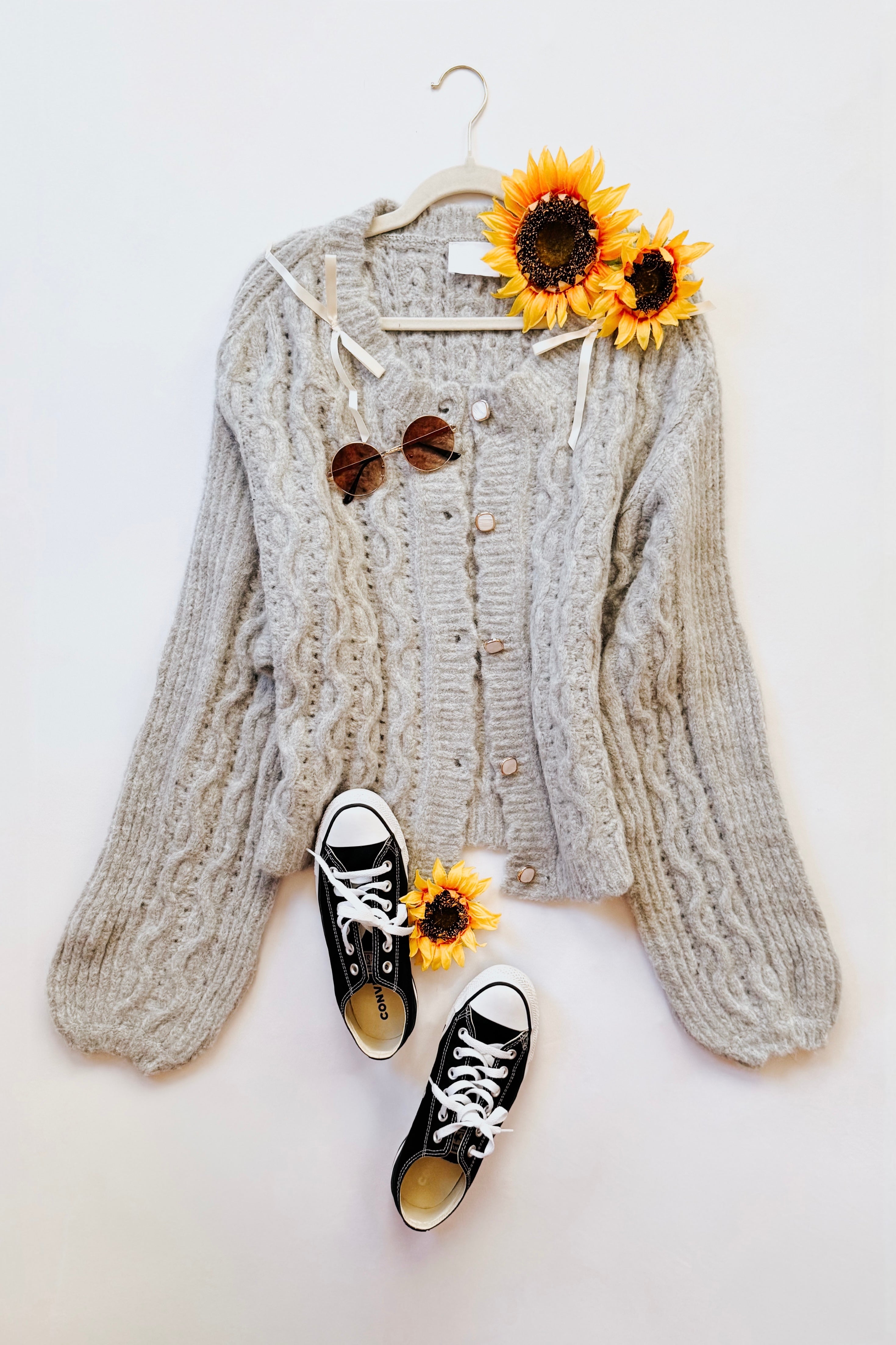 Winter Belle Button Down Sweater