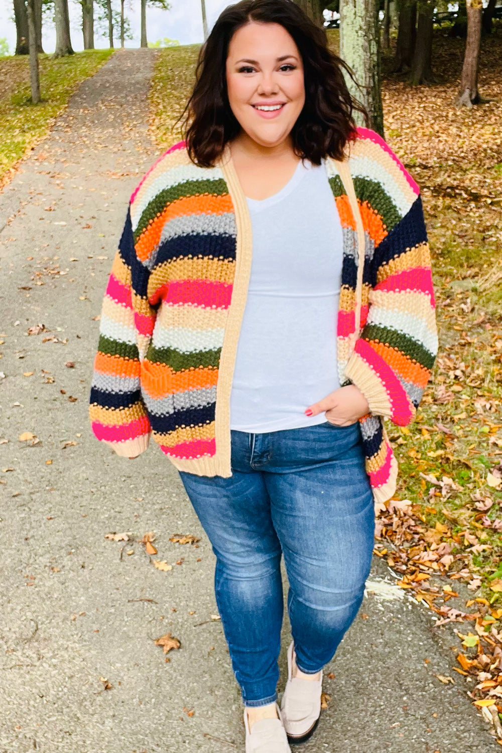 True Colors Crochet Chunky Oversized Cardigan