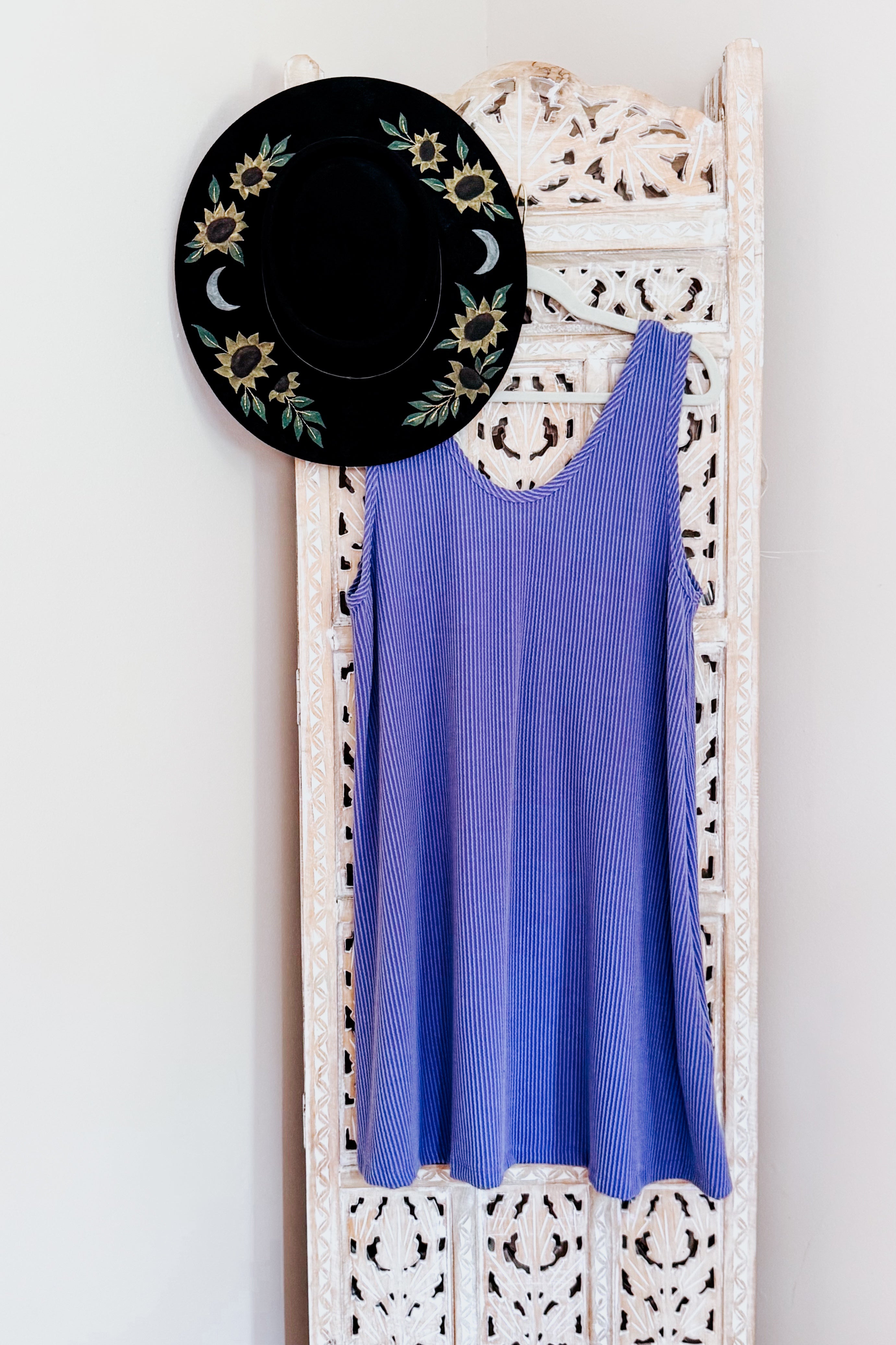 Twilight Groove Rib Knit Dress