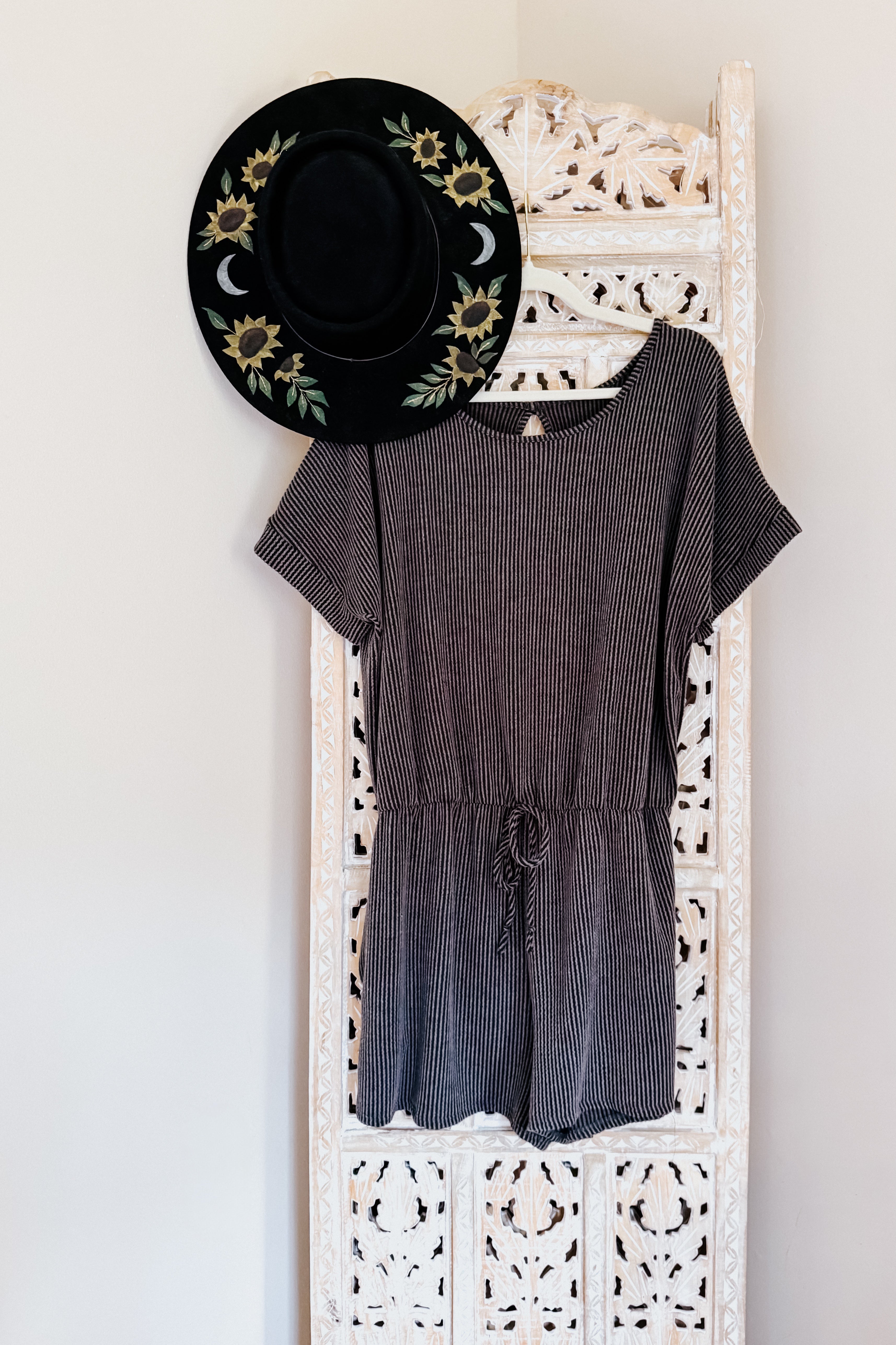 Tide Breaker Rib Knit Romper
