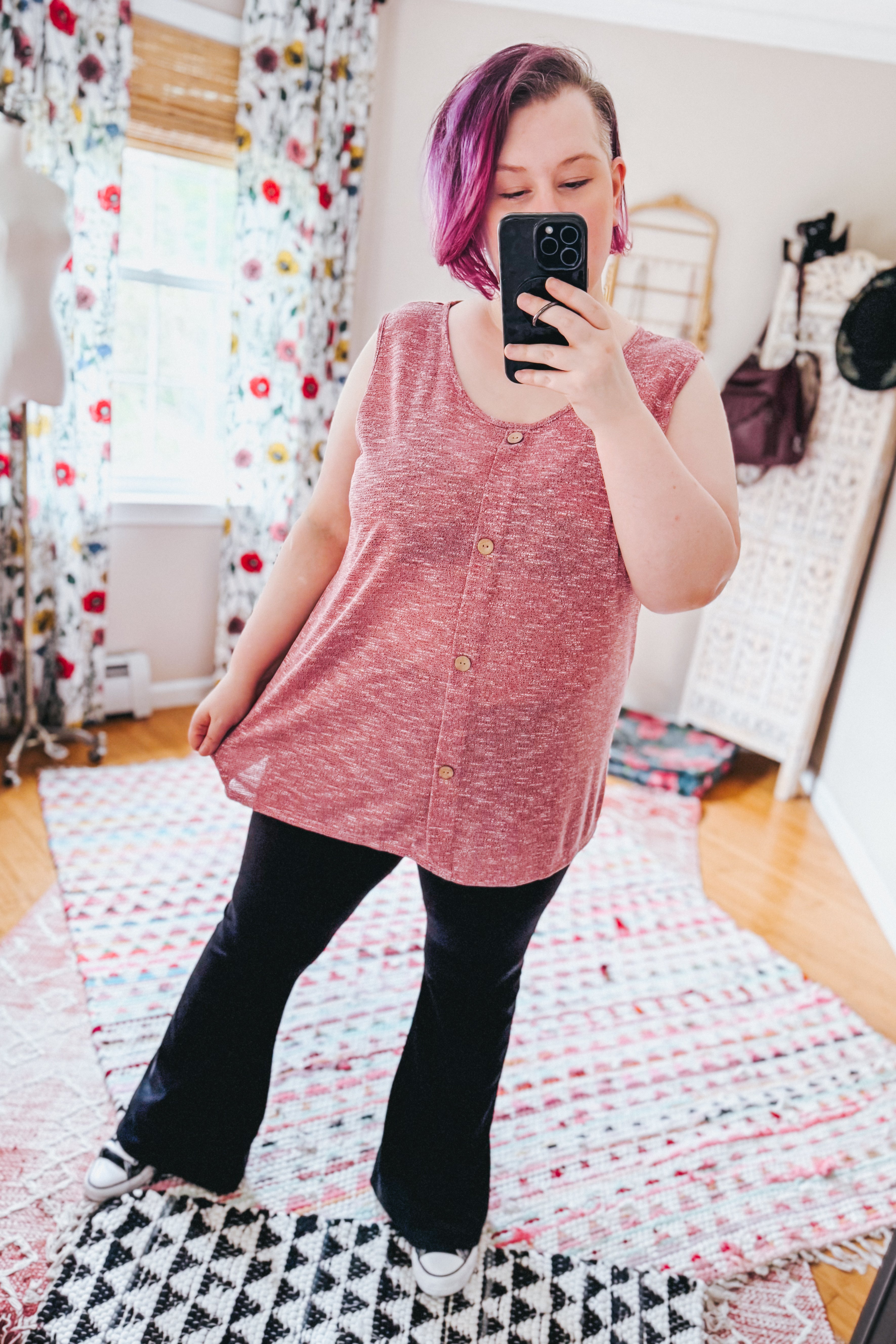 Crushed Petal Top