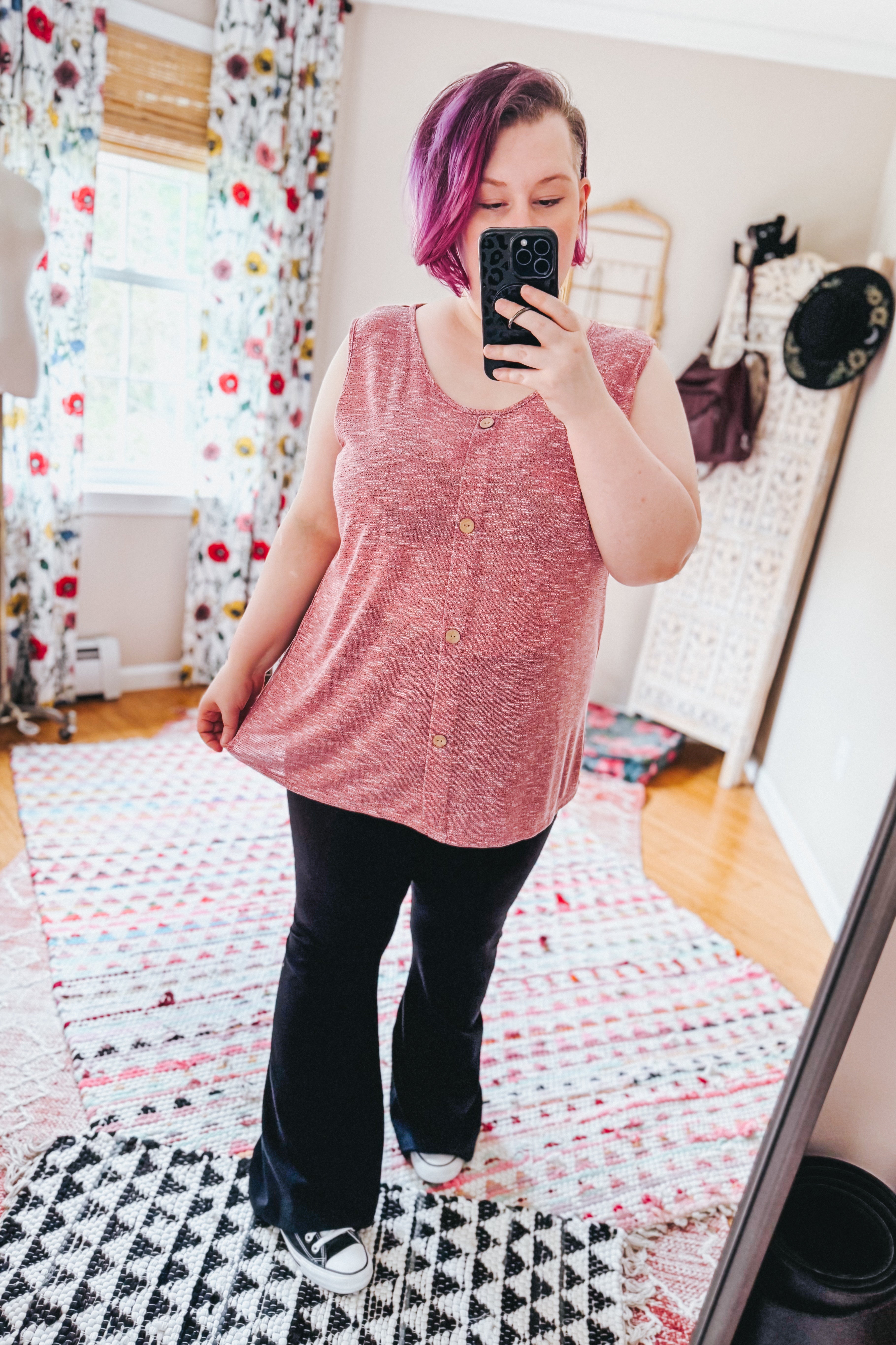 Crushed Petal Top