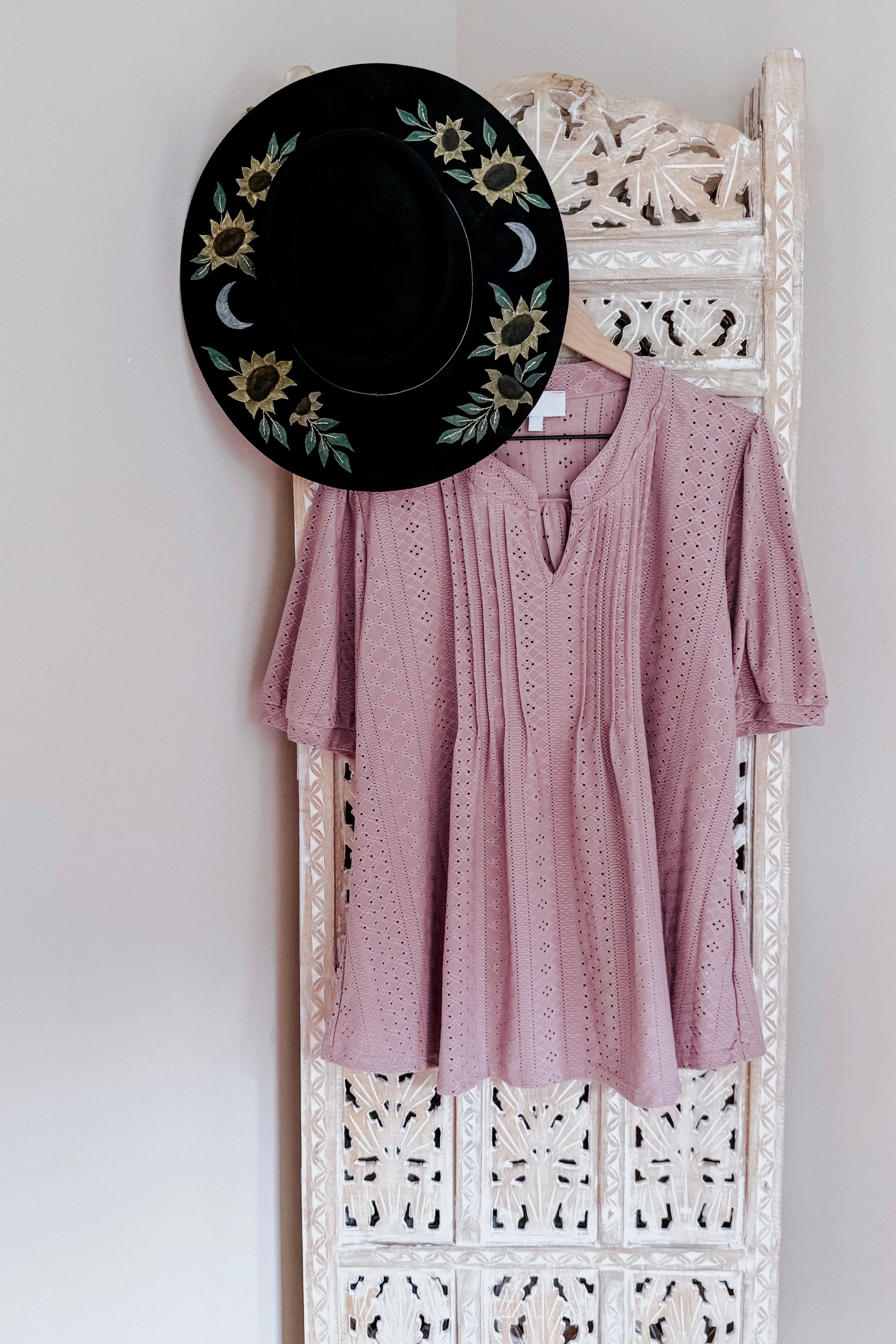 Best Chance Pleat Front Blouse