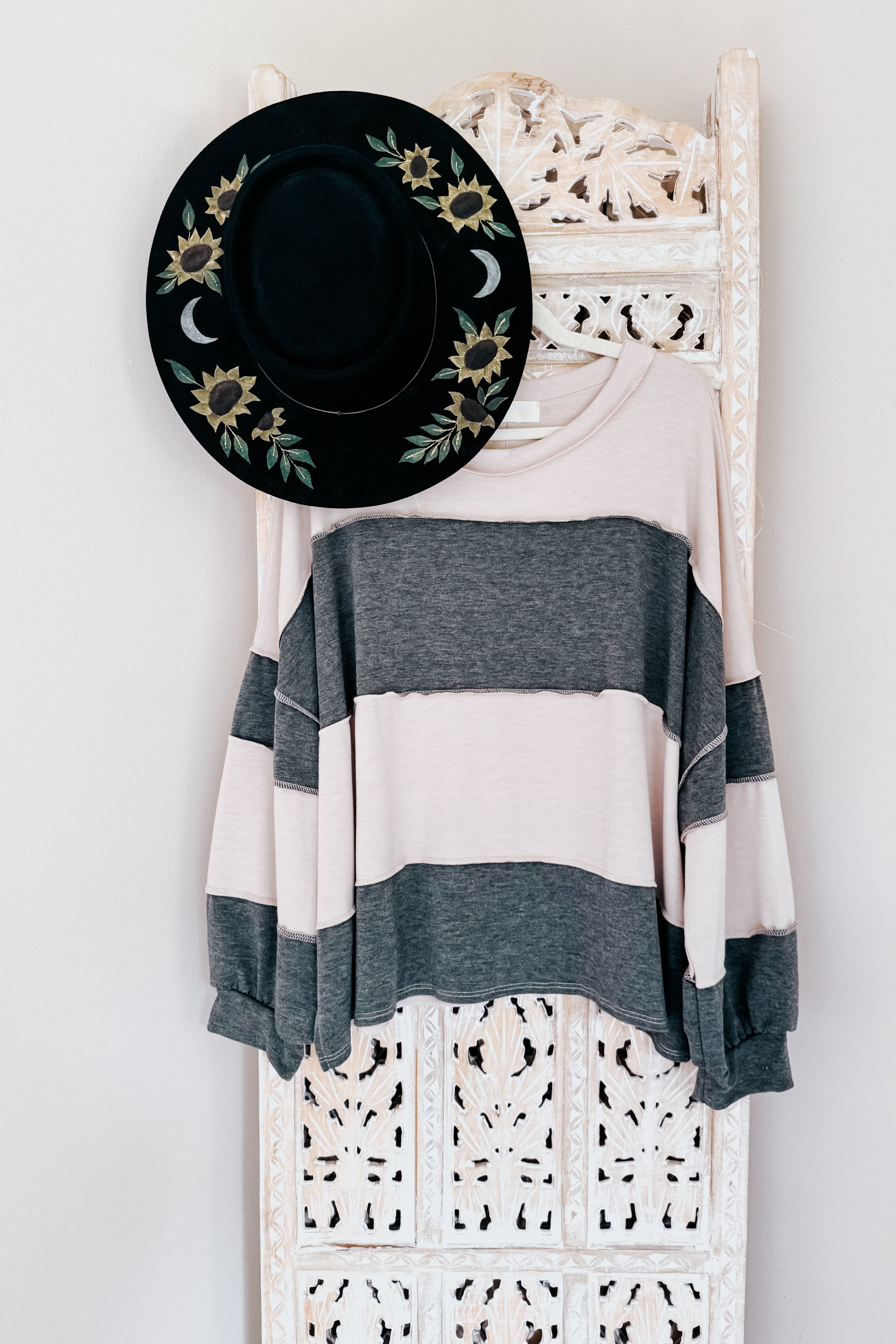 At the Block Party Pullover • Dusty Teal