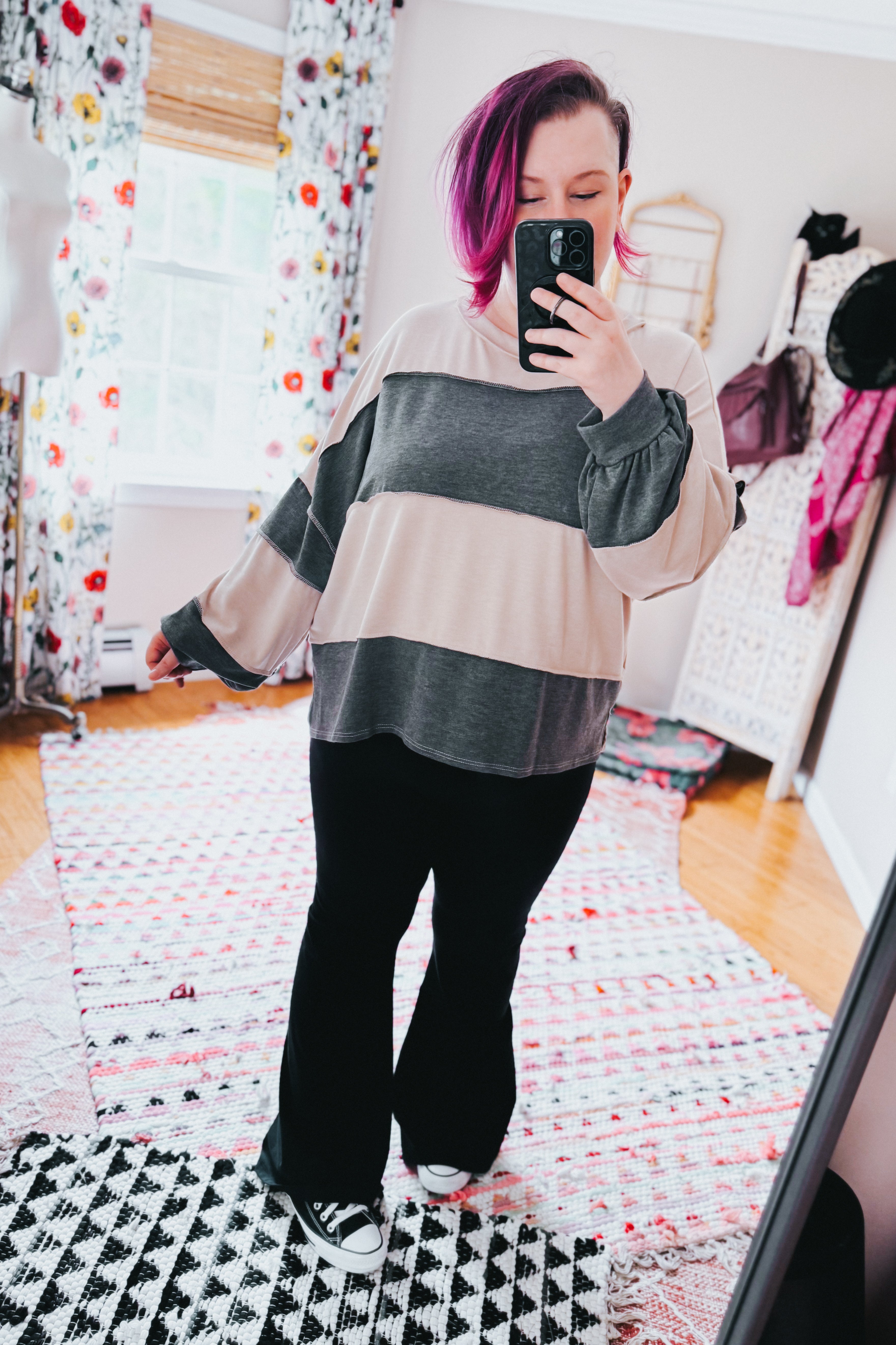 At the Block Party Pullover • Dusty Teal