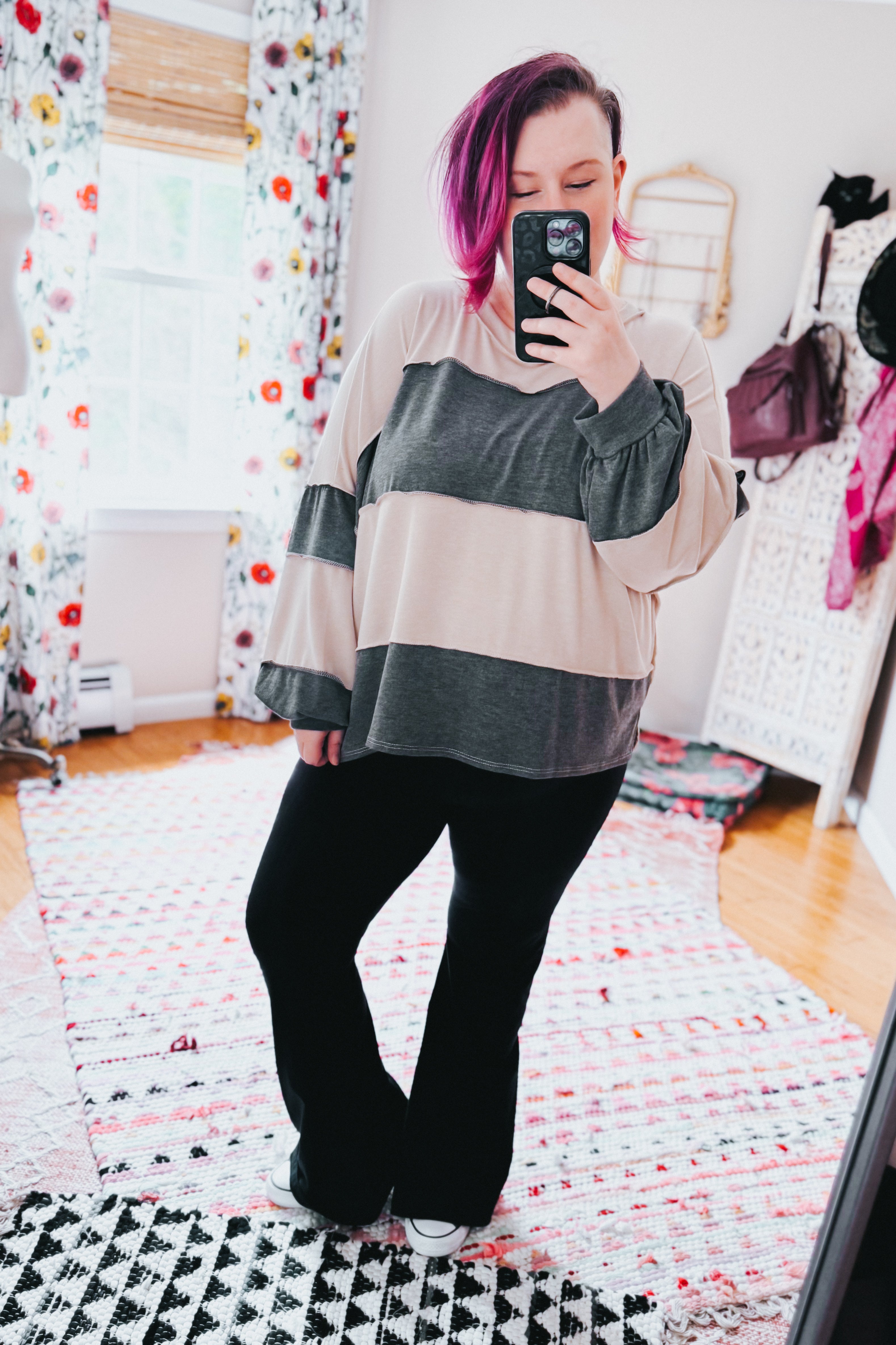 At the Block Party Pullover • Dusty Teal