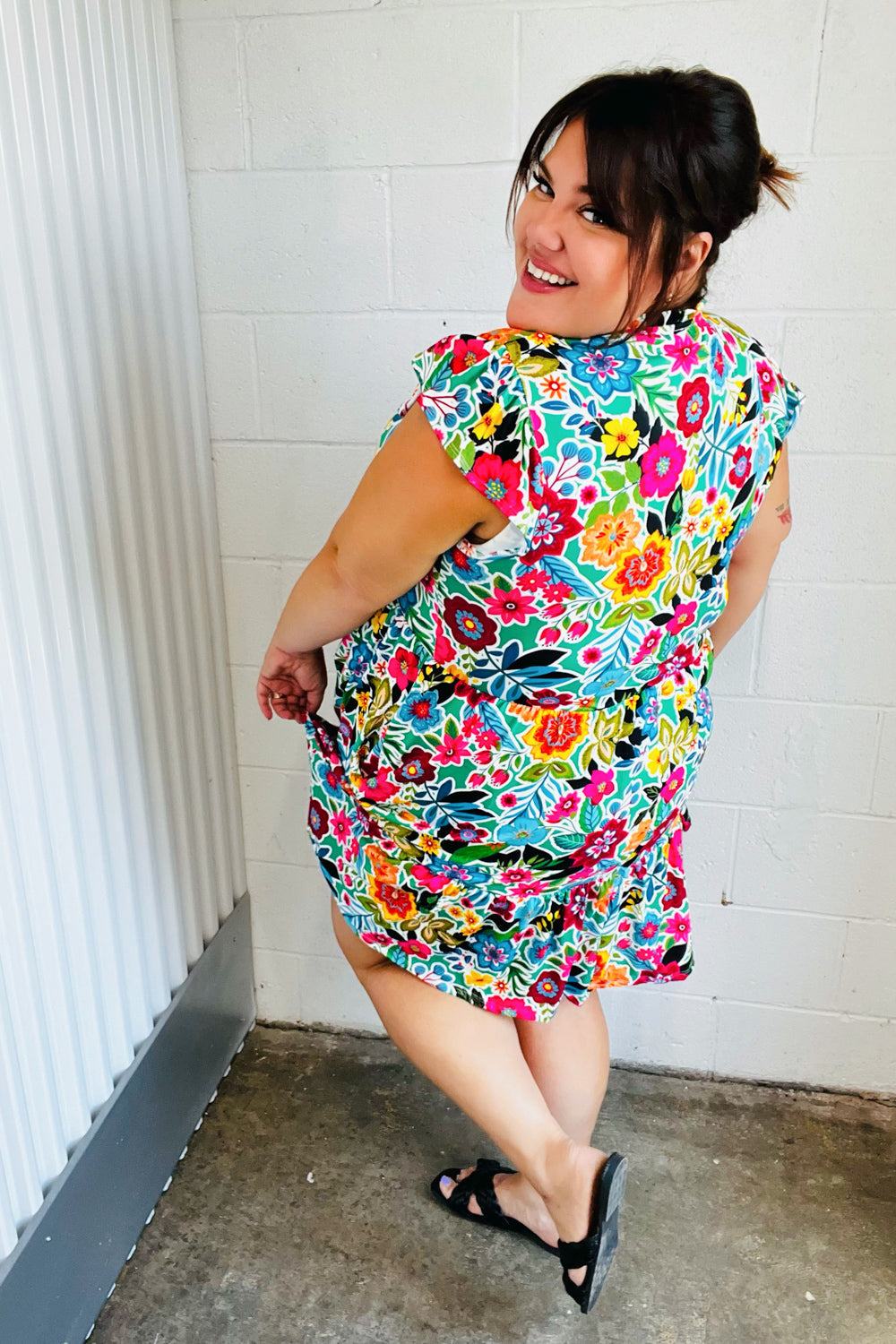 Equinox Ruffled Dress