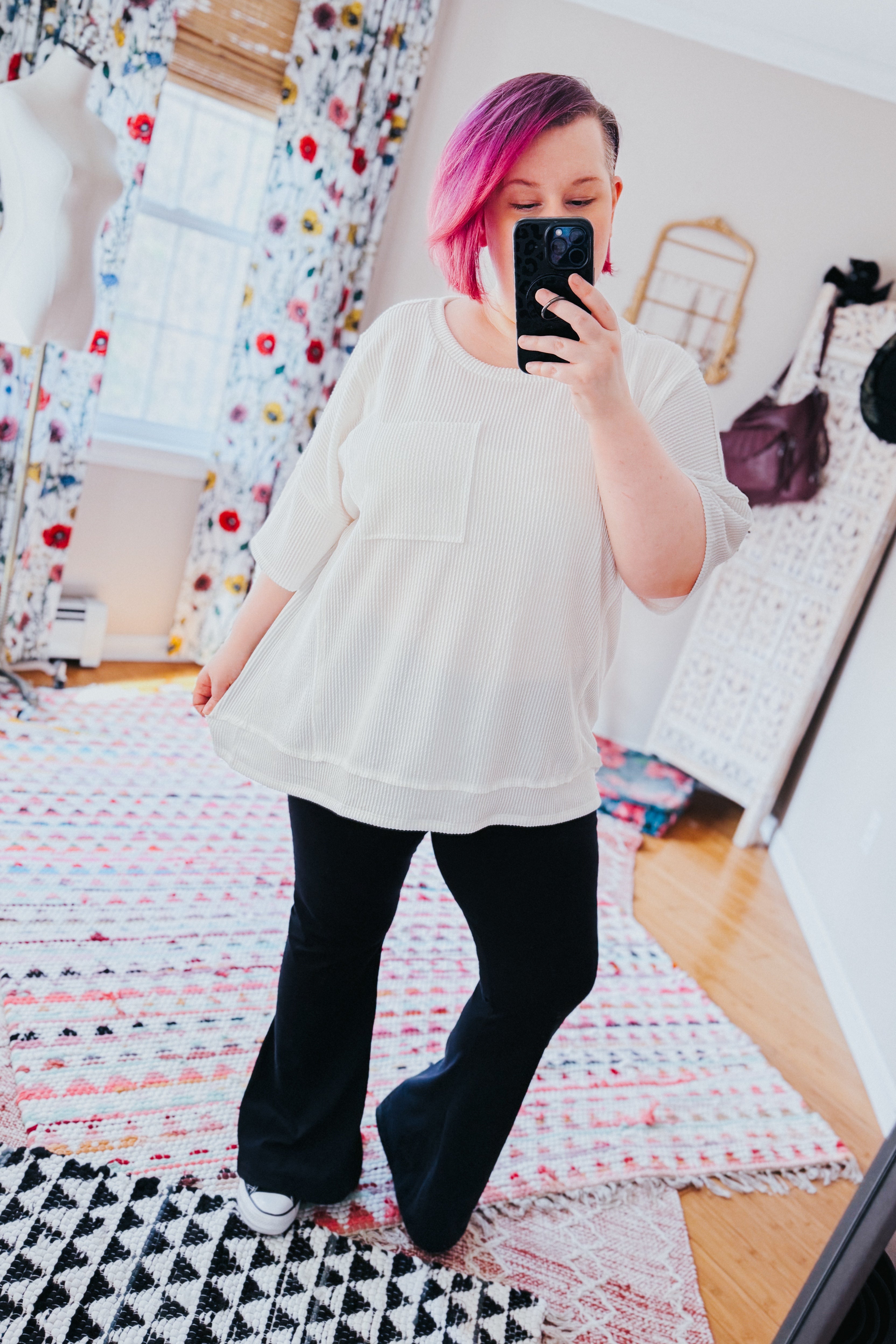 Weekend Vibes Oversized Top