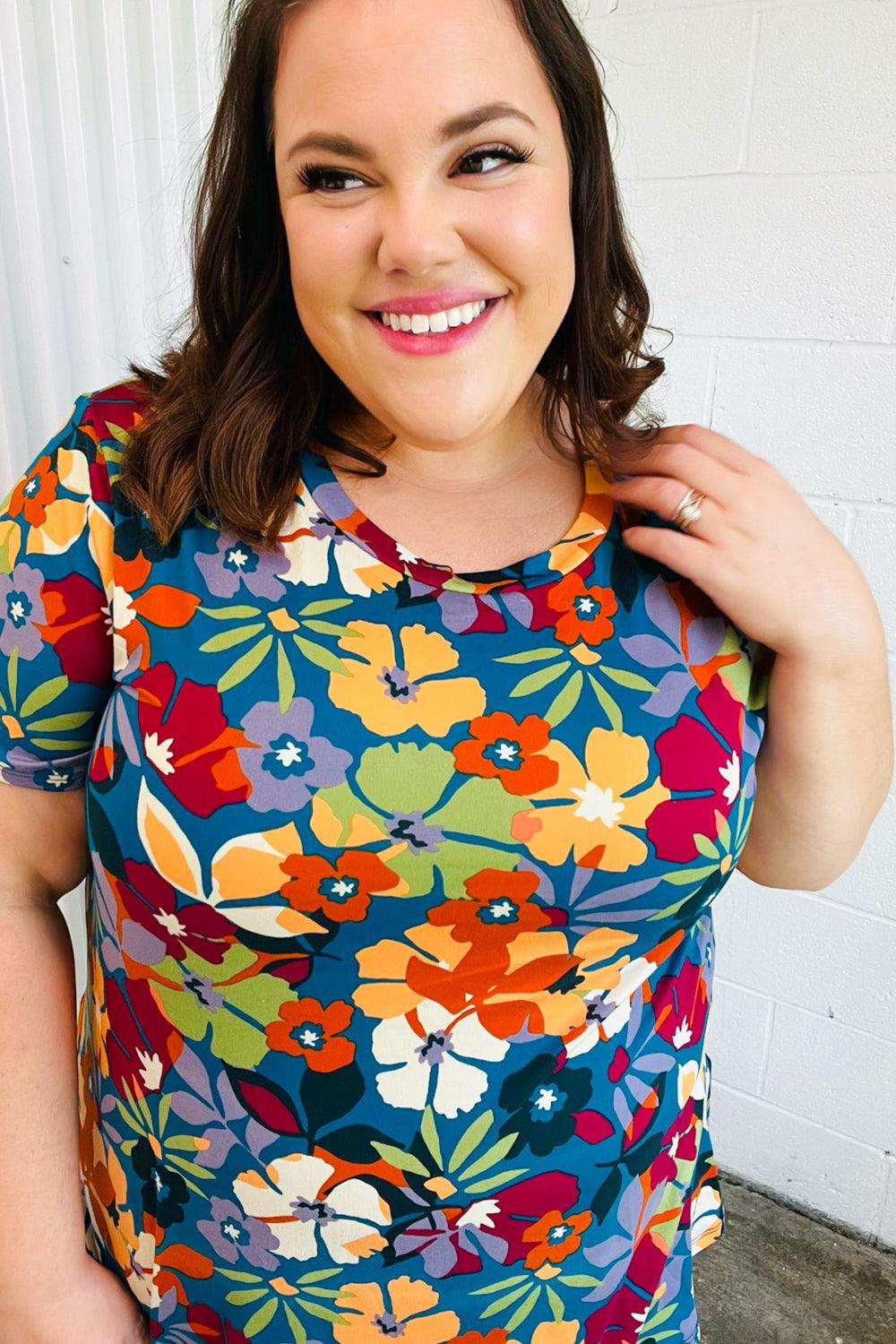 Floral Shenanigans Top - Atomic Wildflower