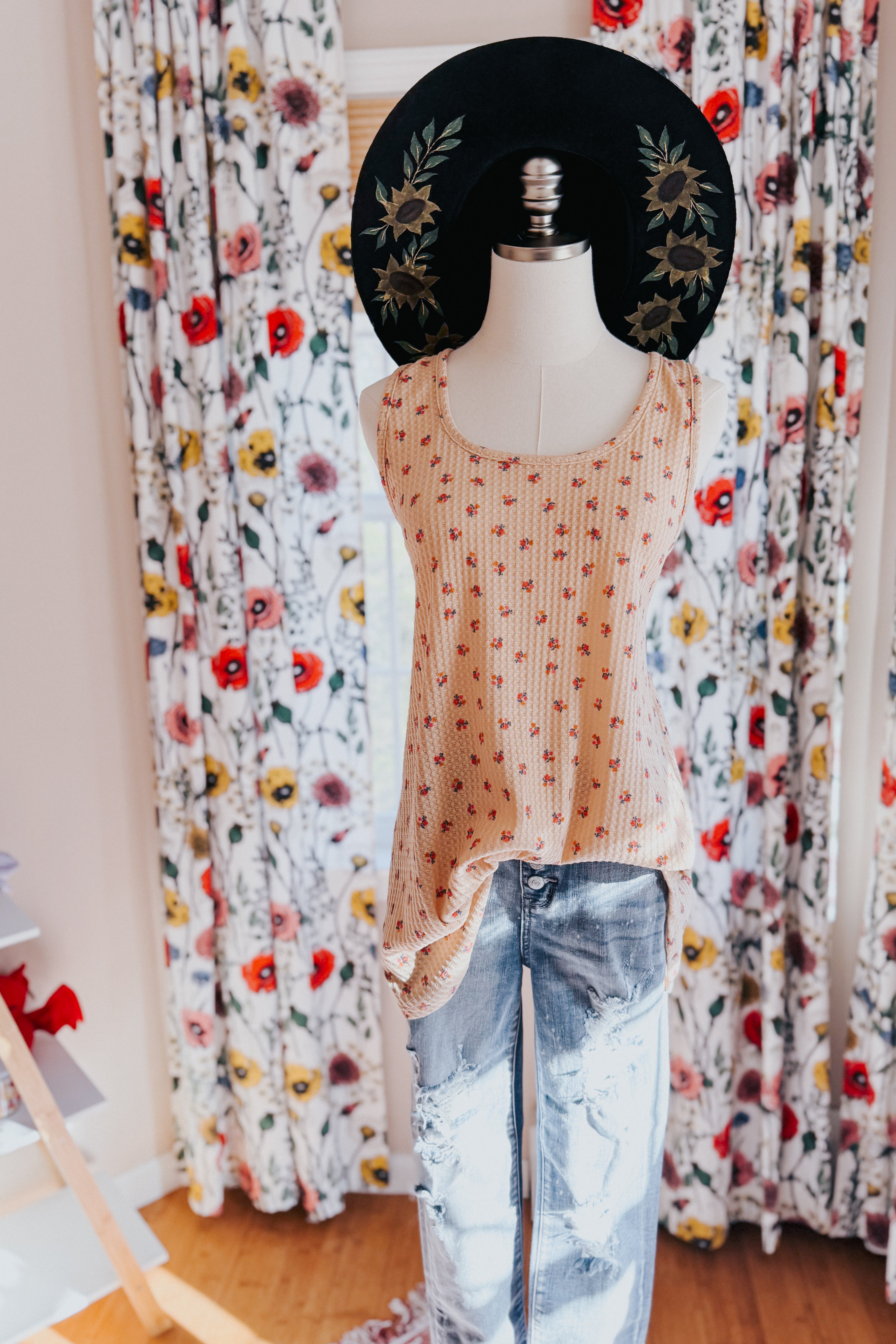 Tiny Blooms Tank Top