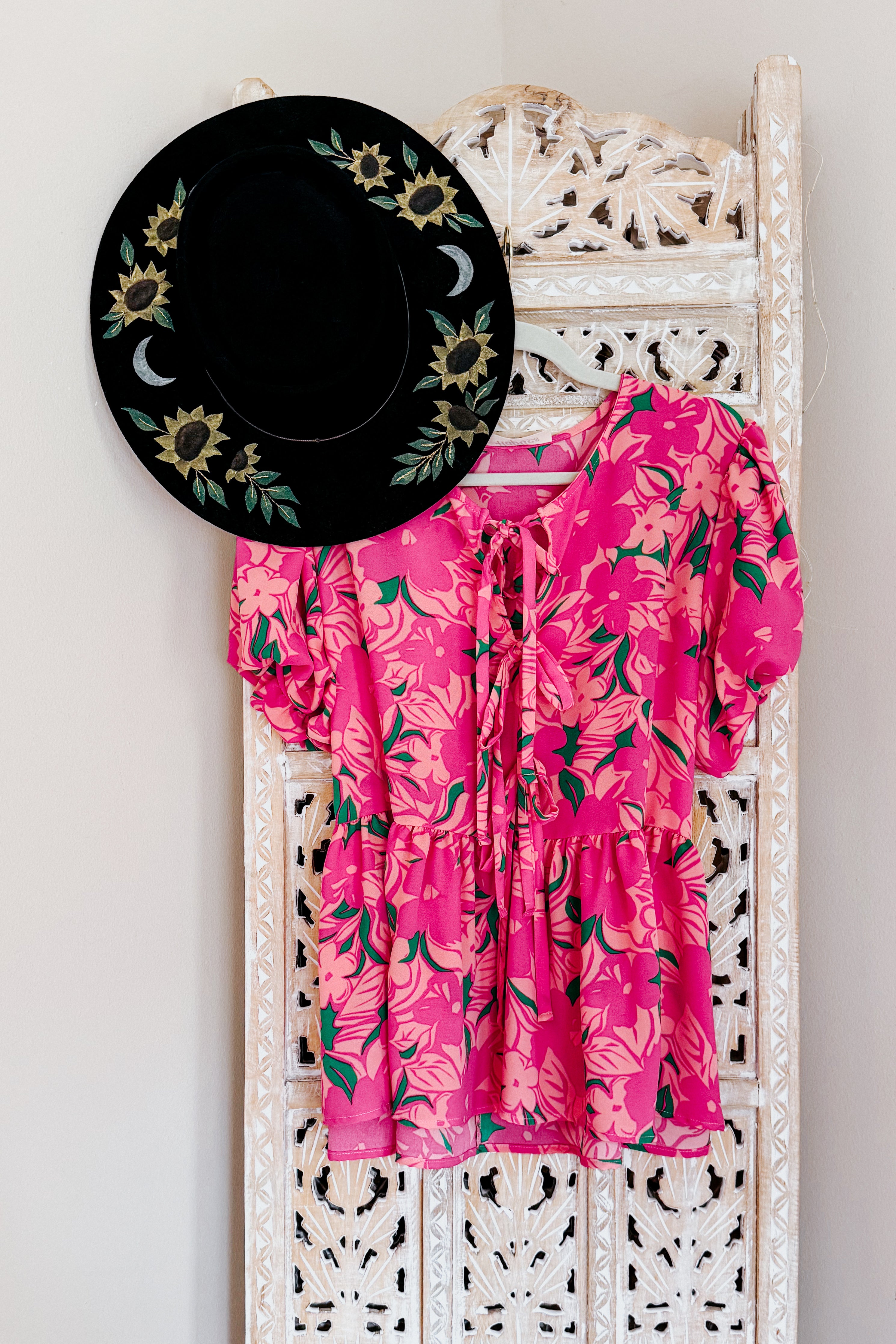 Floral Fling Puff Sleeve Blouse