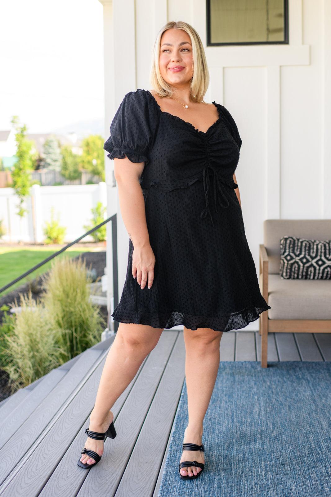 It's Cocktail Hour Ruffle Detail Dress - Atomic Wildflower