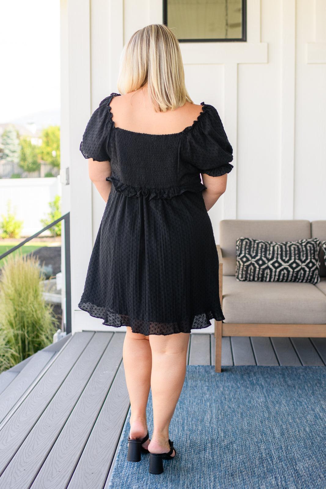 It's Cocktail Hour Ruffle Detail Dress - Atomic Wildflower