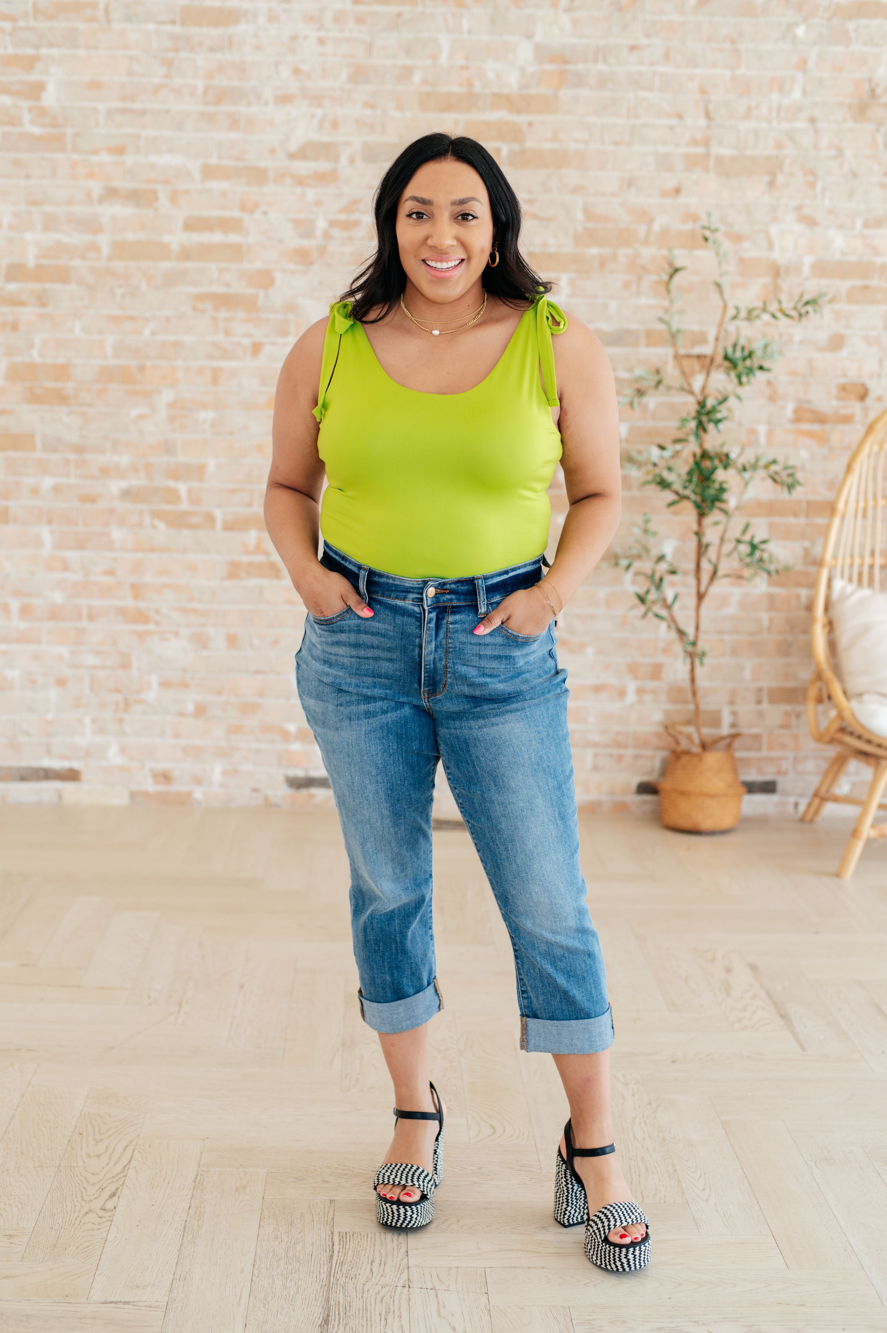 Just a Spritz Bodysuit • Lime