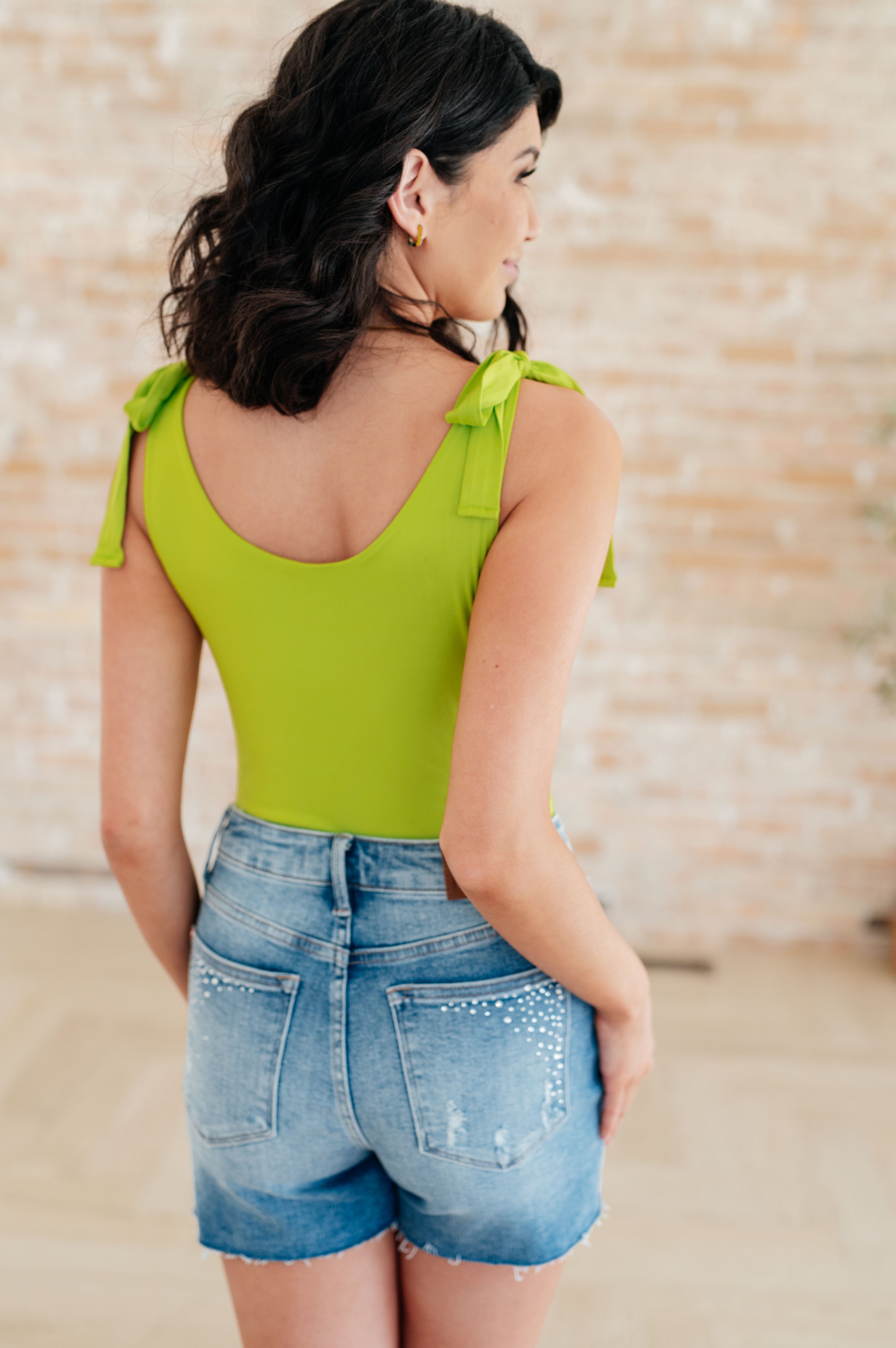 Just a Spritz Bodysuit • Lime