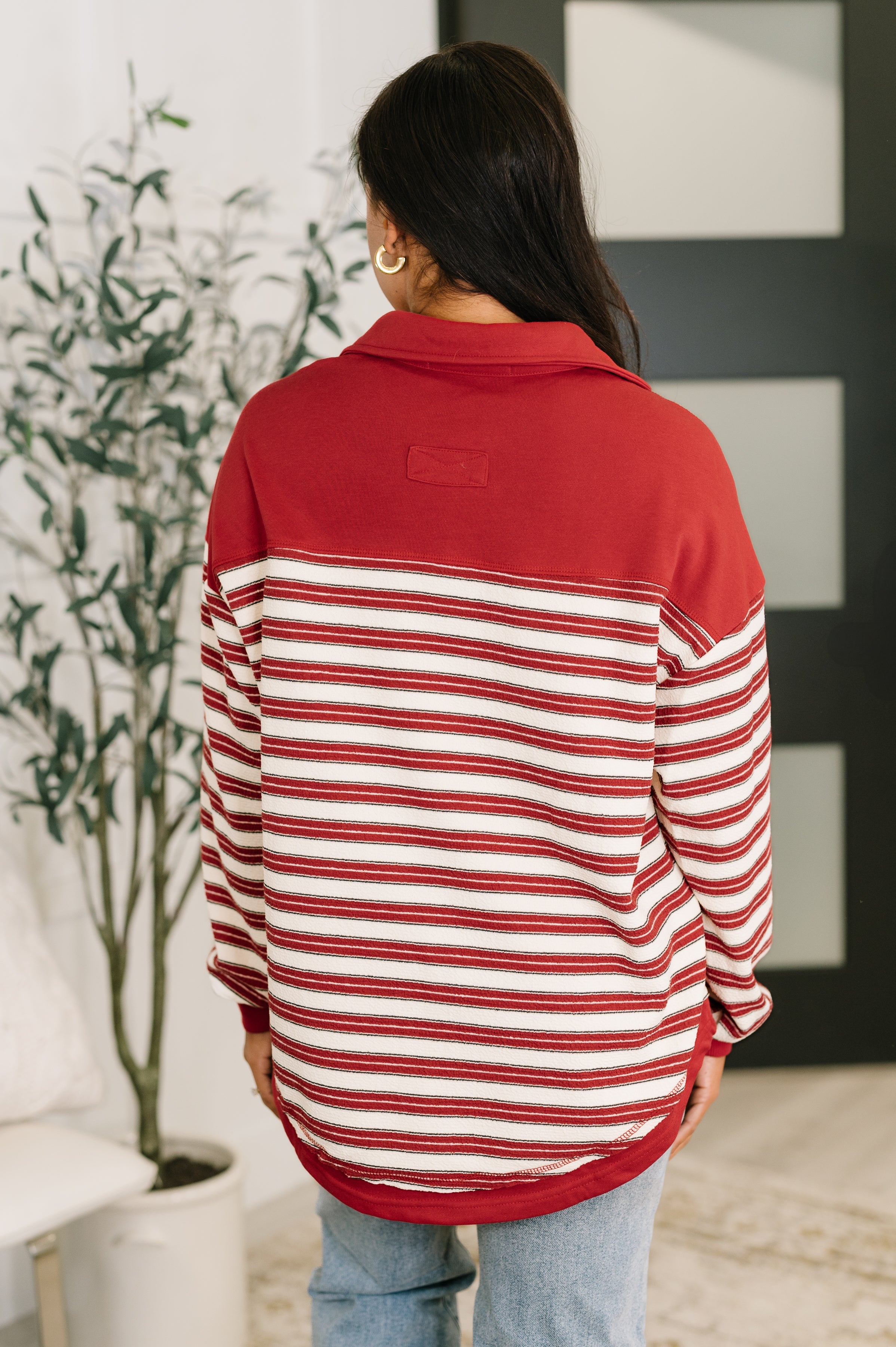 Least of Our Worries Long Sleeve Henley Top