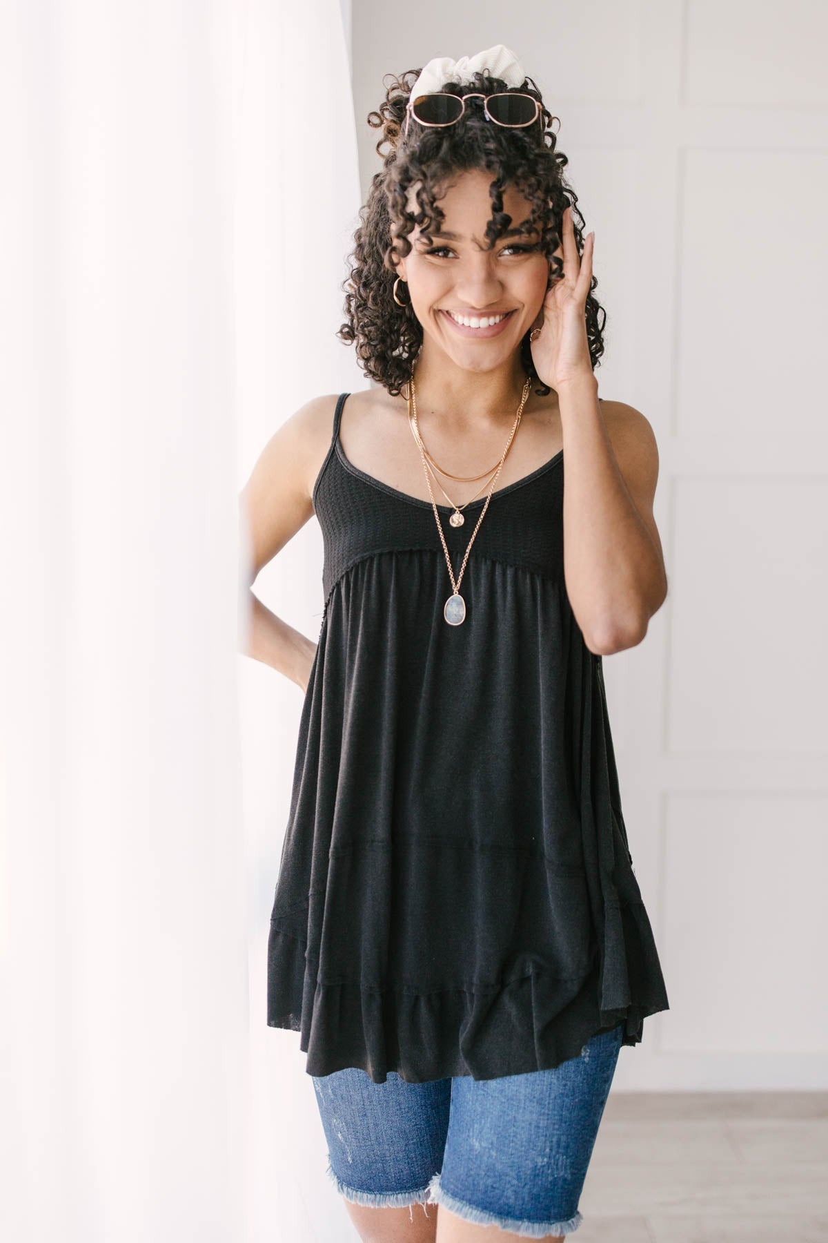 Seaside Dreams Tunic • Black