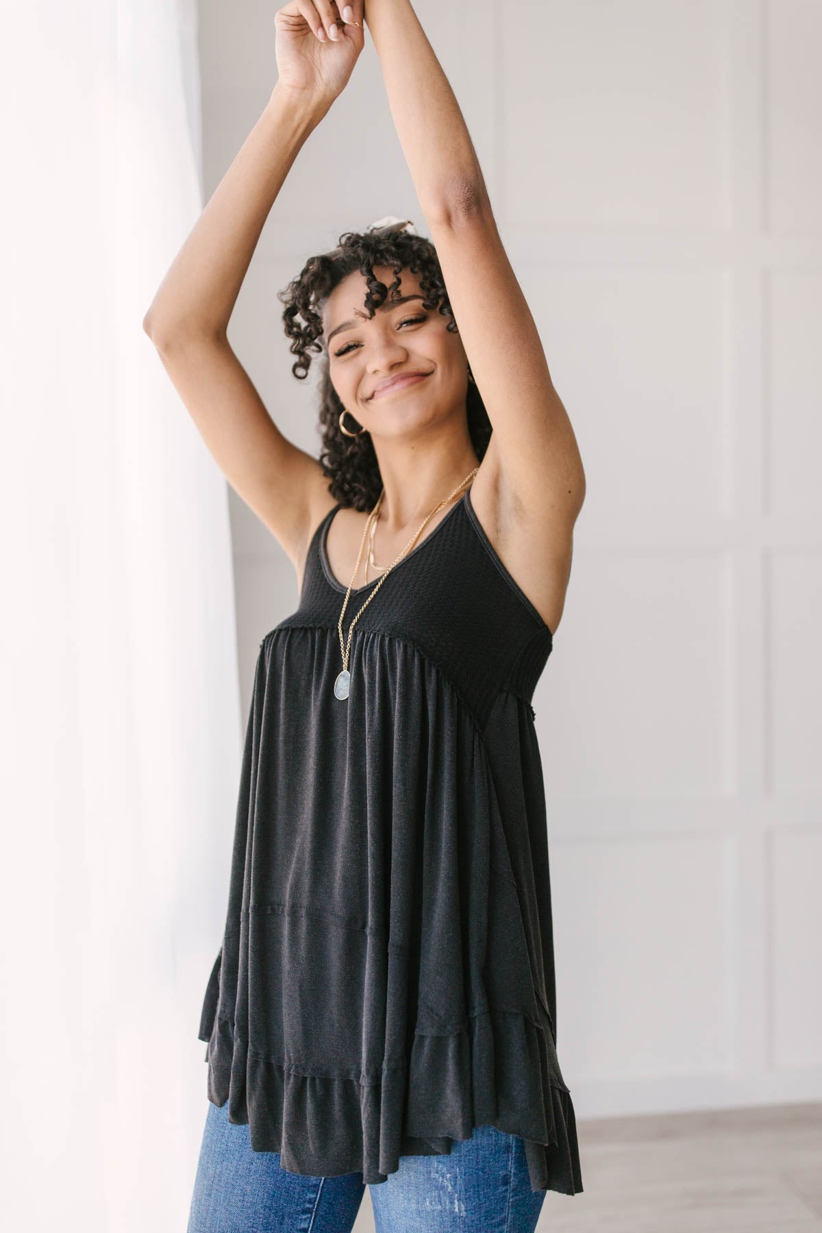 Seaside Dreams Tunic • Black