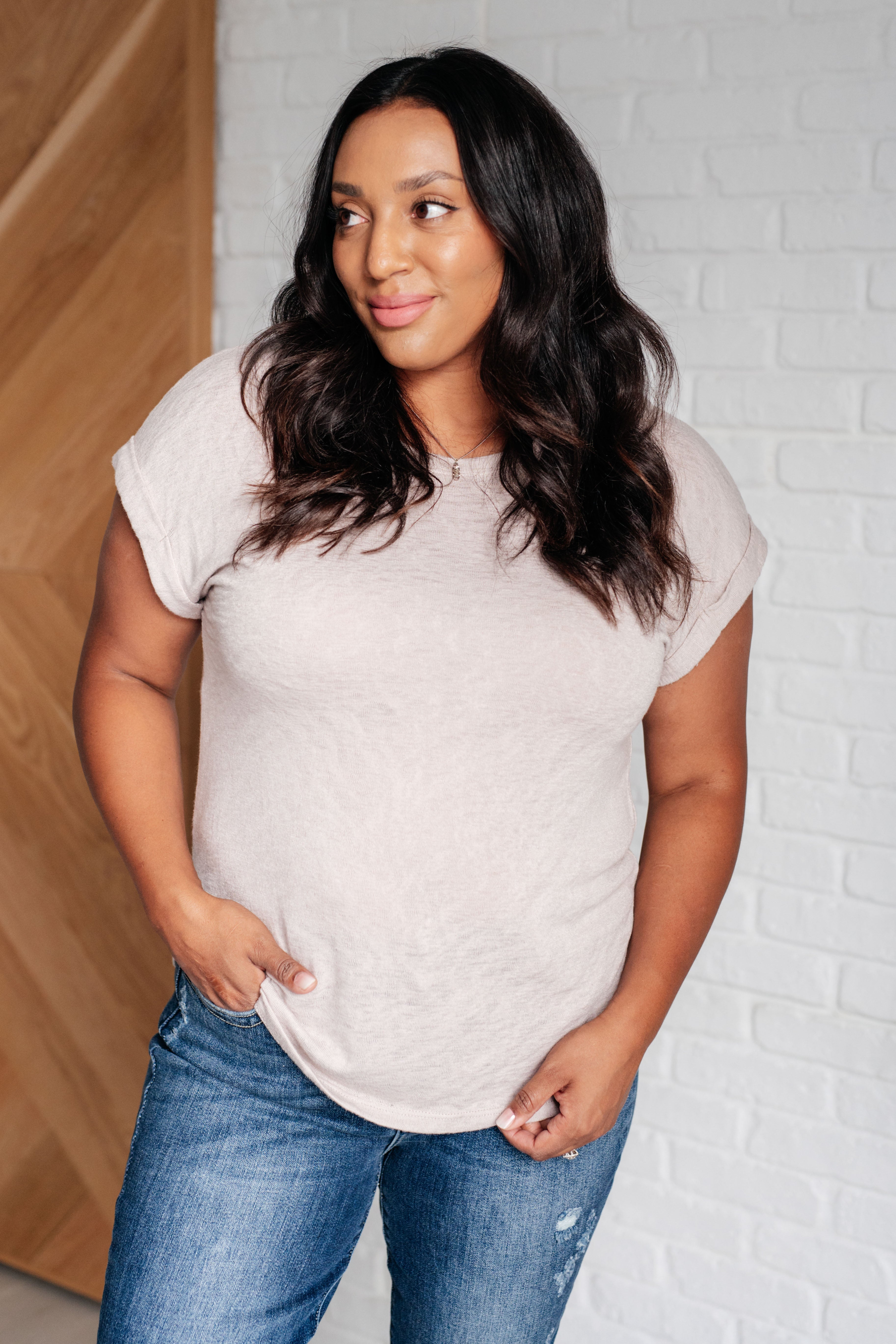 Selfishly Mine T-Shirt • Taupe