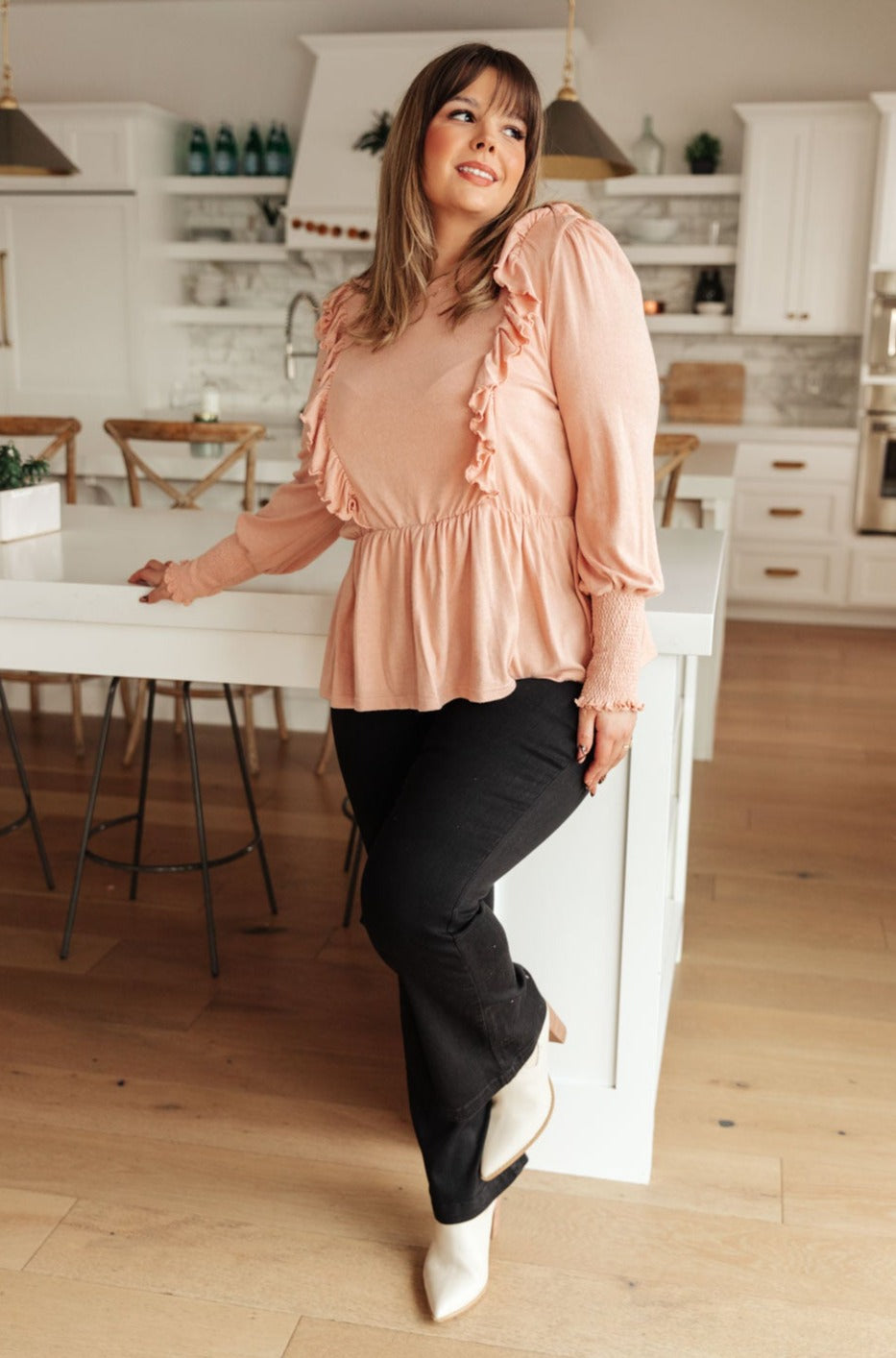 Sweet Confession Top • Blush
