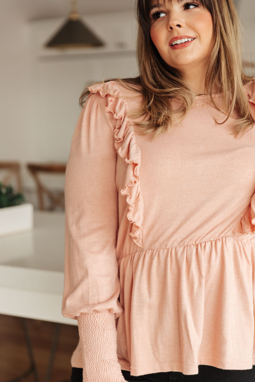 Sweet Confession Top • Blush
