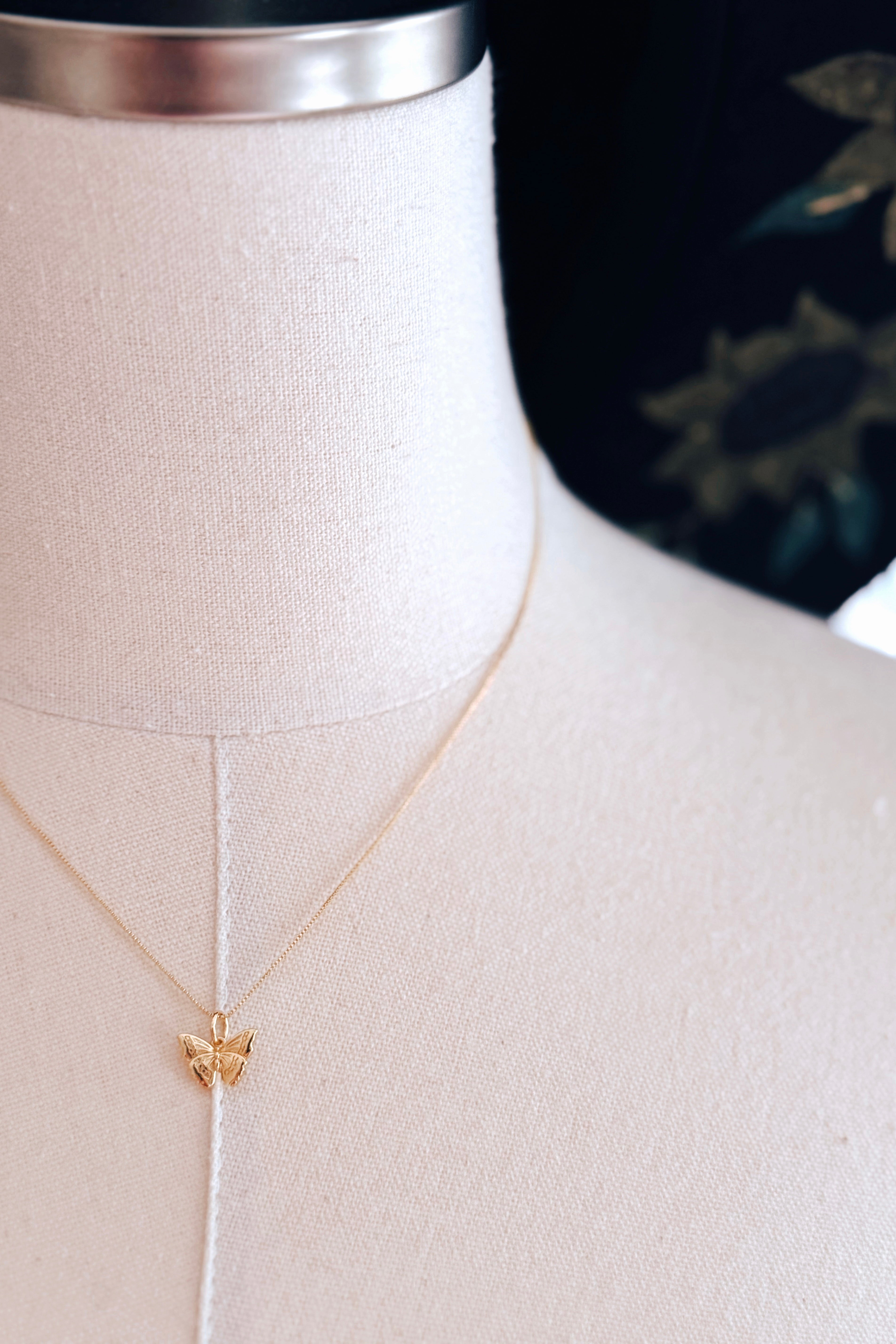 Belinda Dainty Butterfly Necklace