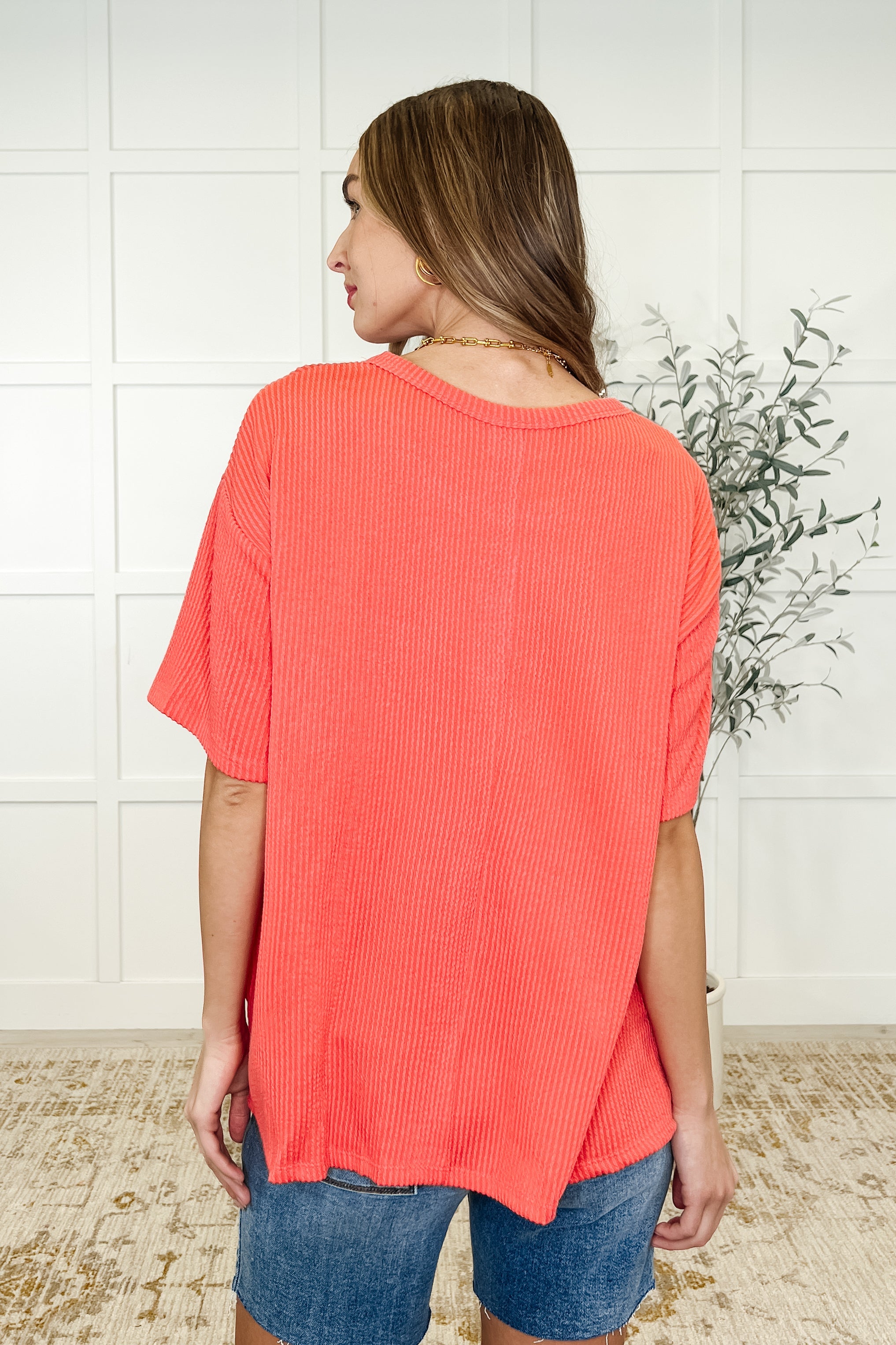 The Go-To Tee • Summer Coral